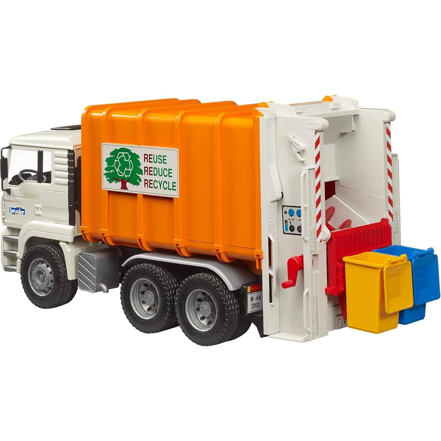 Bruder - Commercial Man Tga Truck Rear Loader - Image 3