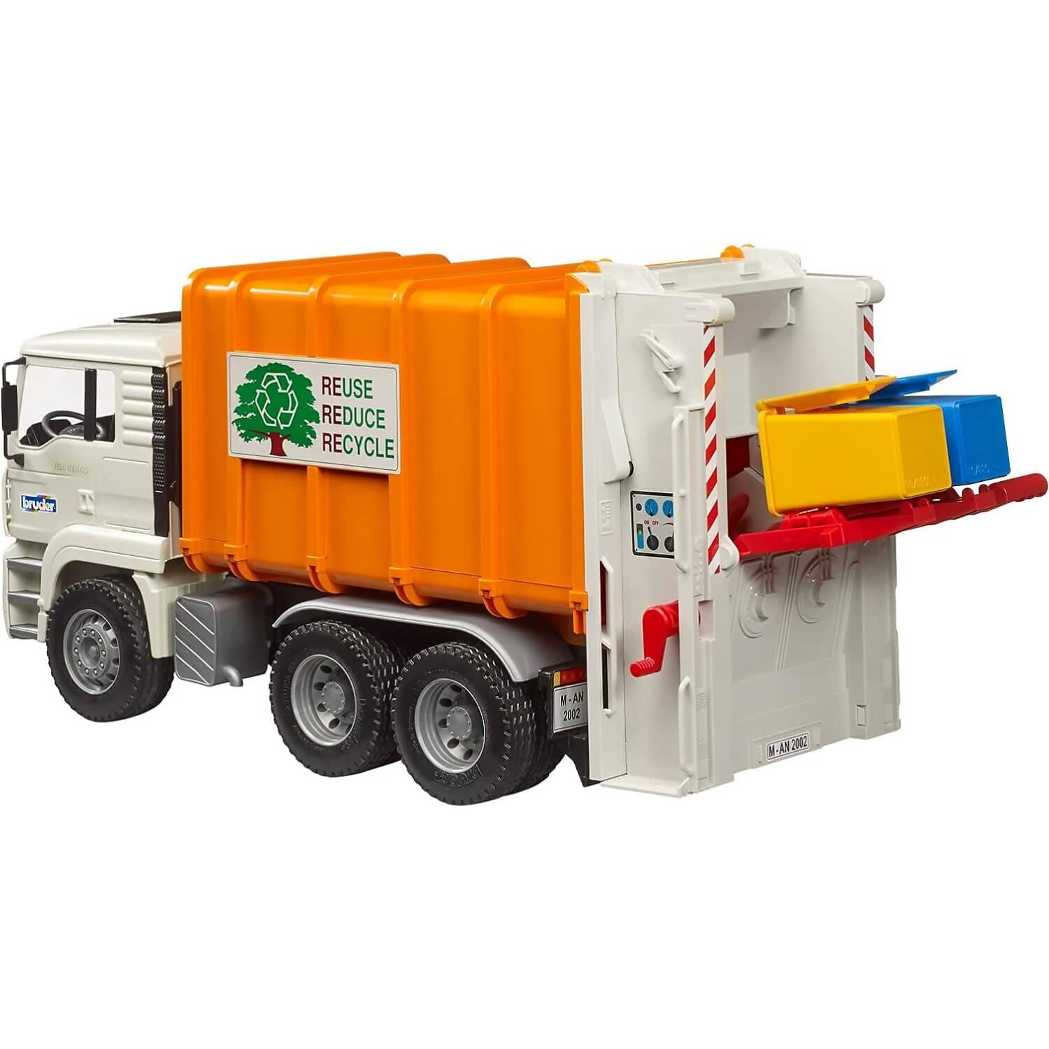 Bruder - Commercial Man Tga Truck Rear Loader - Image 4