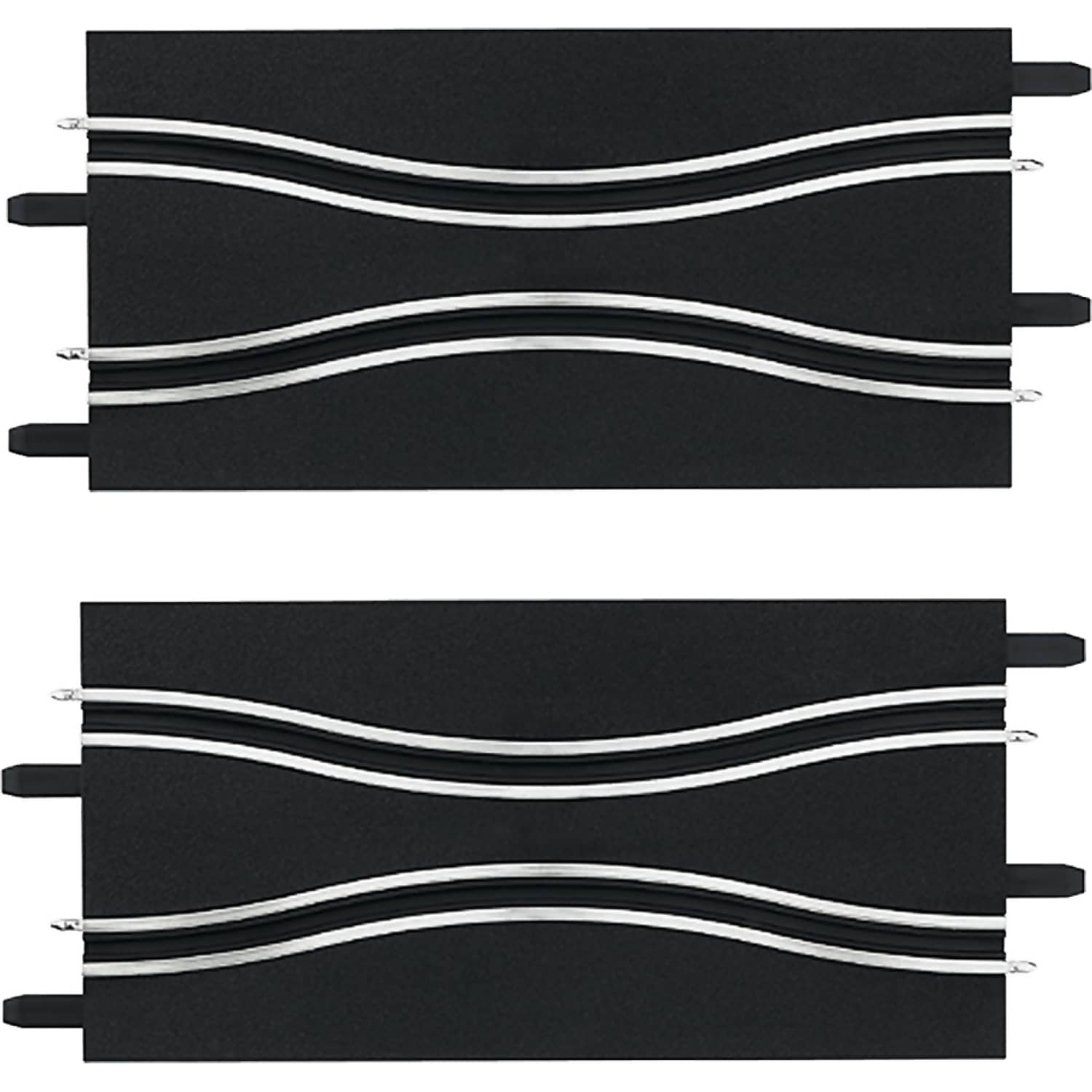 Carrera Go 1:43 - Chicane Narrow Section (2) 2 x 228mm pieces - Slot Car Track Accessories