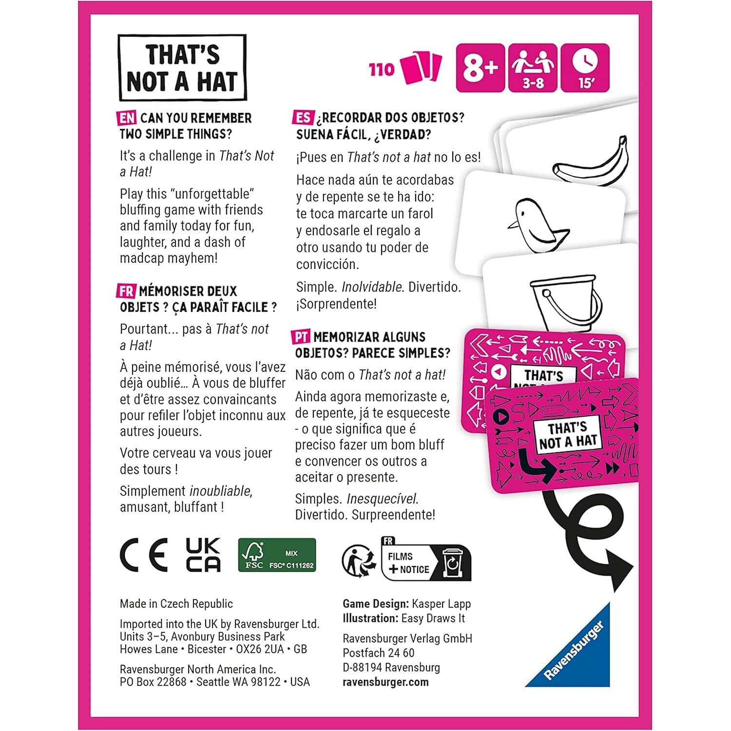 Ravensburger - That's Not A Hat Card Game - Image 3