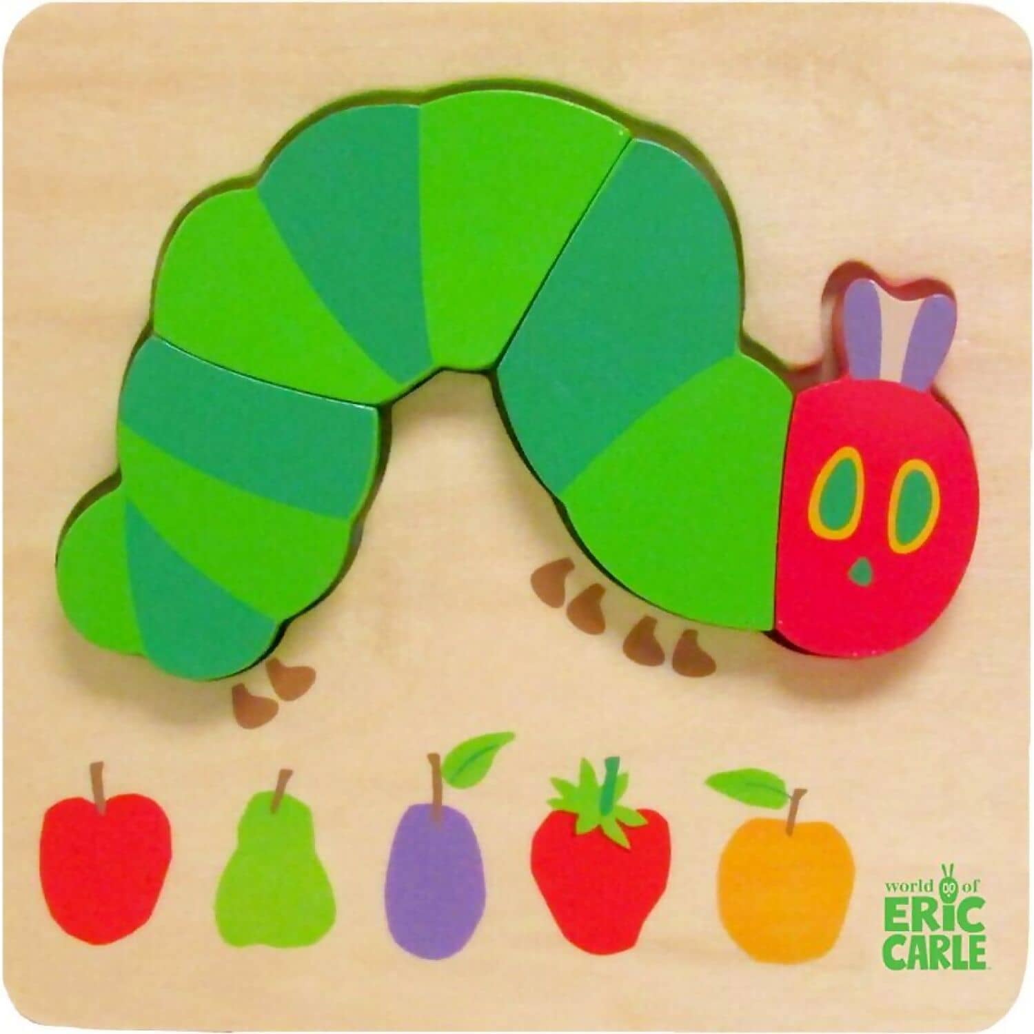 The World Of Eric Carle - The Very Hungry Caterpillar My First Puzzle 4 Pieces - Jasnor - Image 3