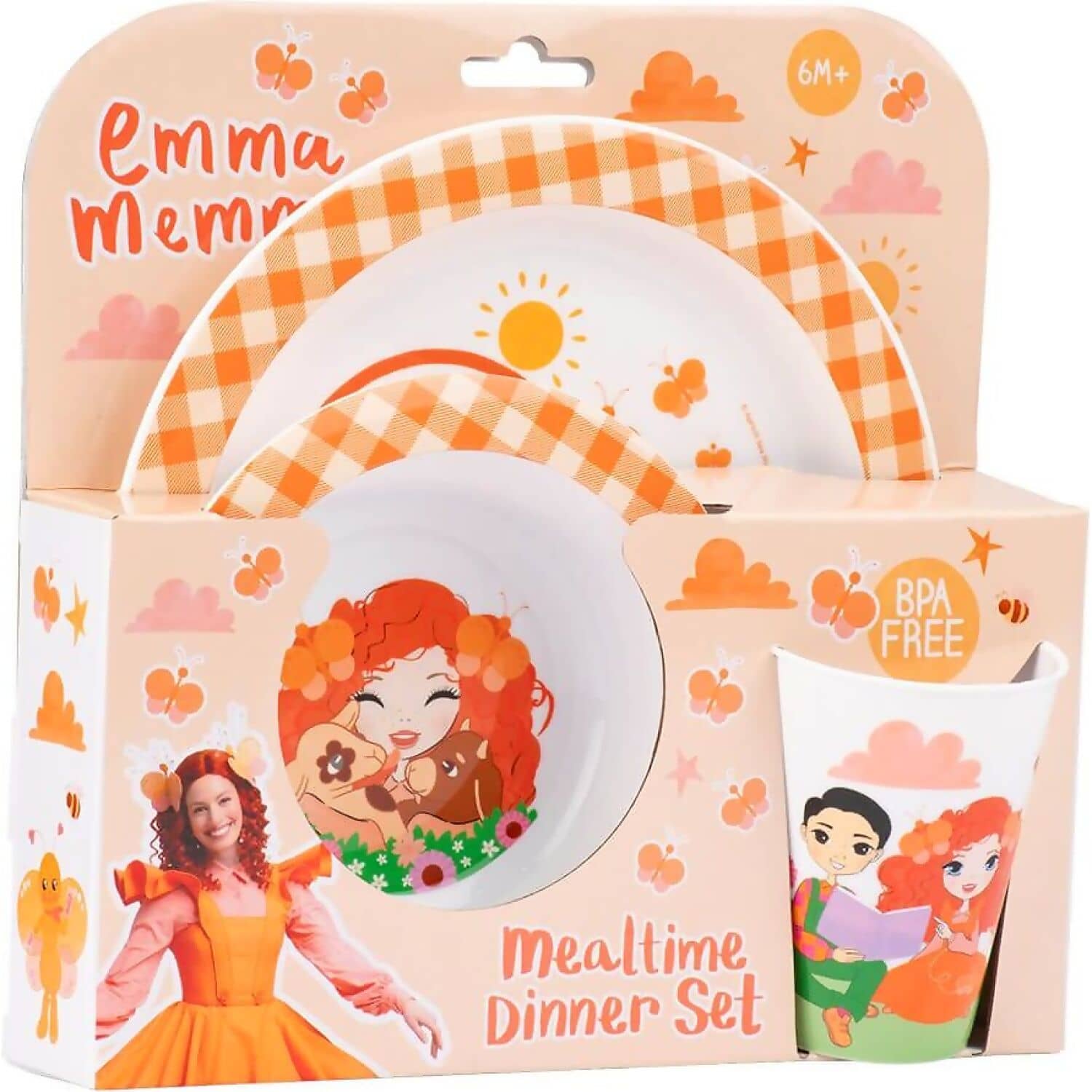 Emma Memma - 3 Piece Mealtime Dinner Set - Jasnor