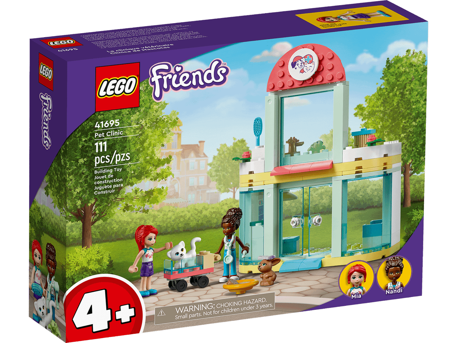 LEGO 41695 Pet Clinic - Friends 4+