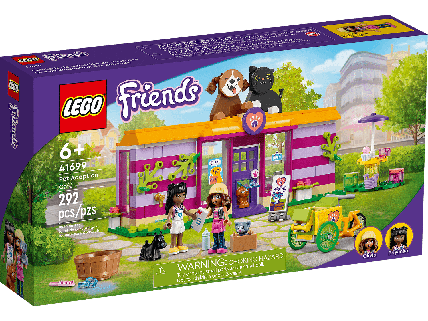 LEGO 41699 Pet Adoption Café - Friends