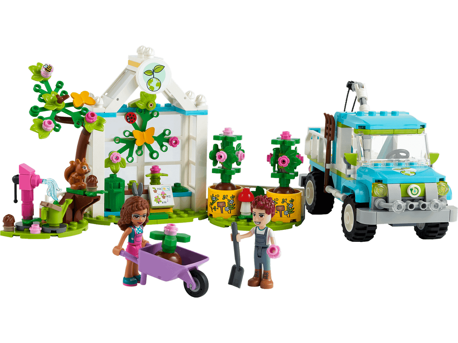 LEGO 41707 Tree-Planting Vehicle - Friends - Image 9