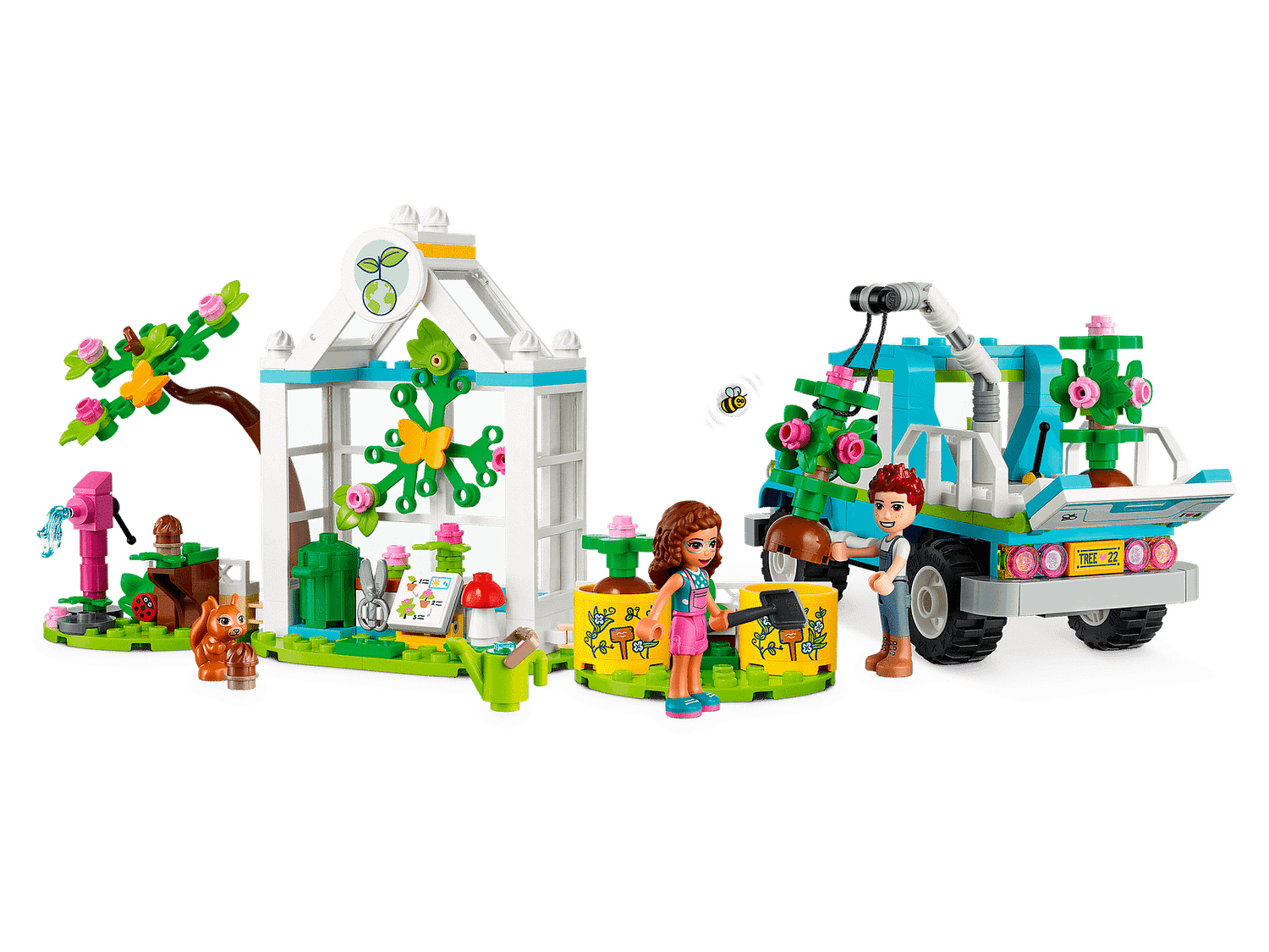 LEGO 41707 Tree-Planting Vehicle - Friends - Image 8