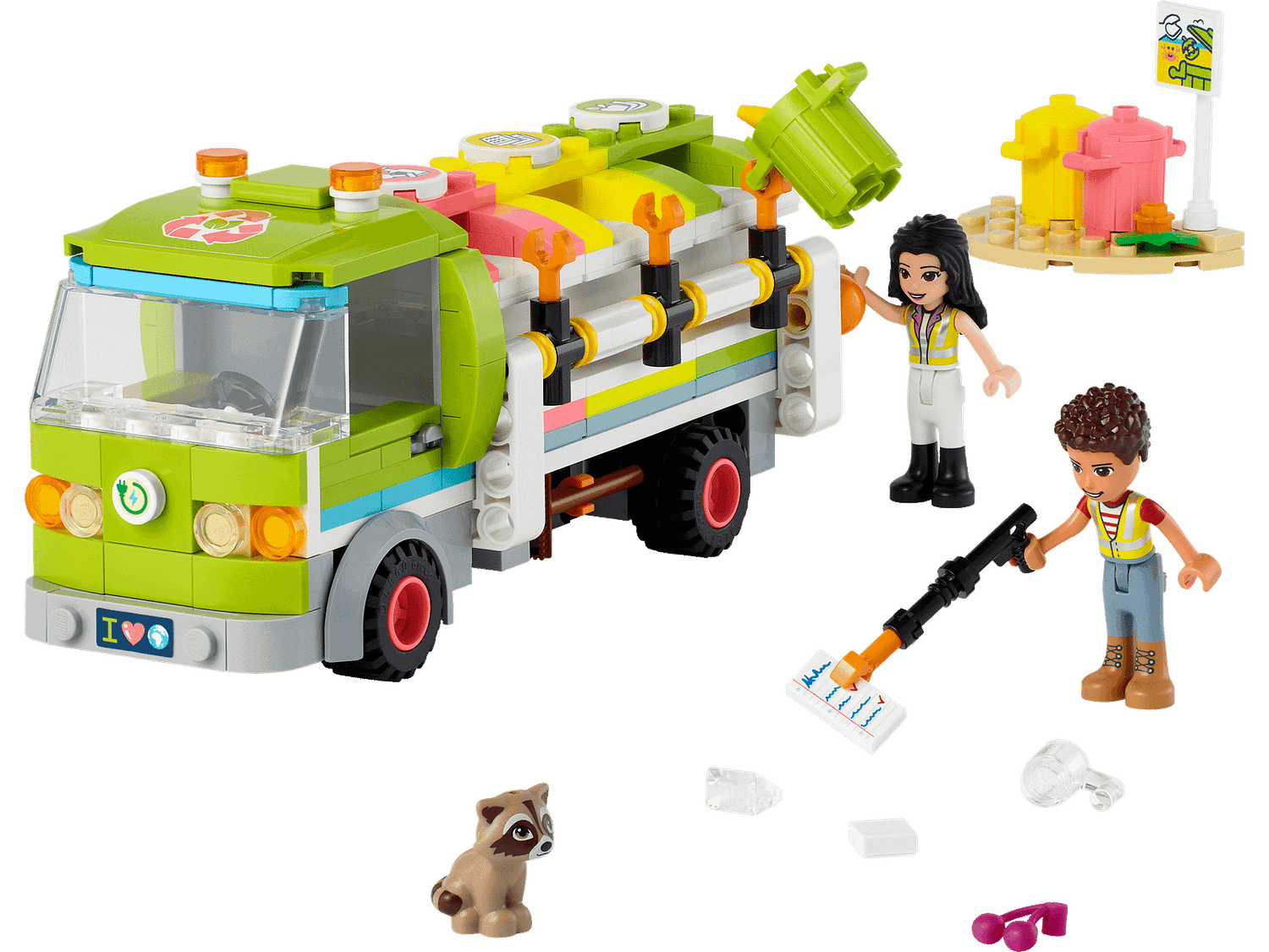 LEGO 41712 Recycling Truck - Friends - Image 5