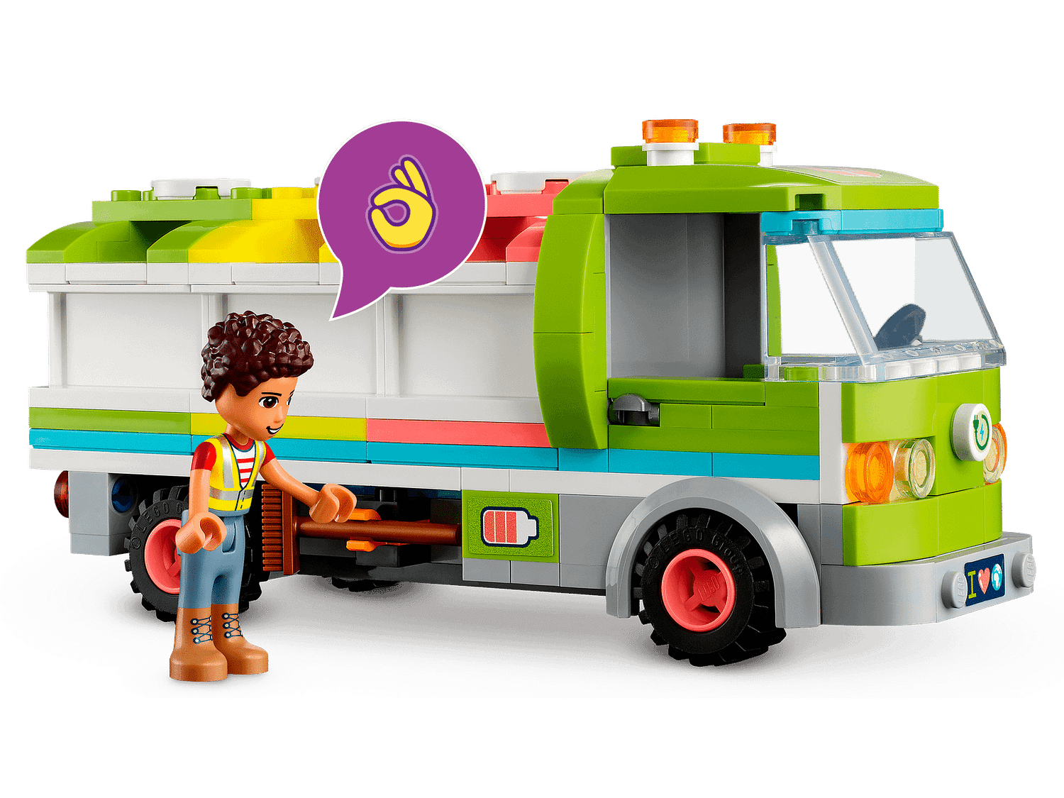 LEGO 41712 Recycling Truck - Friends - Image 9