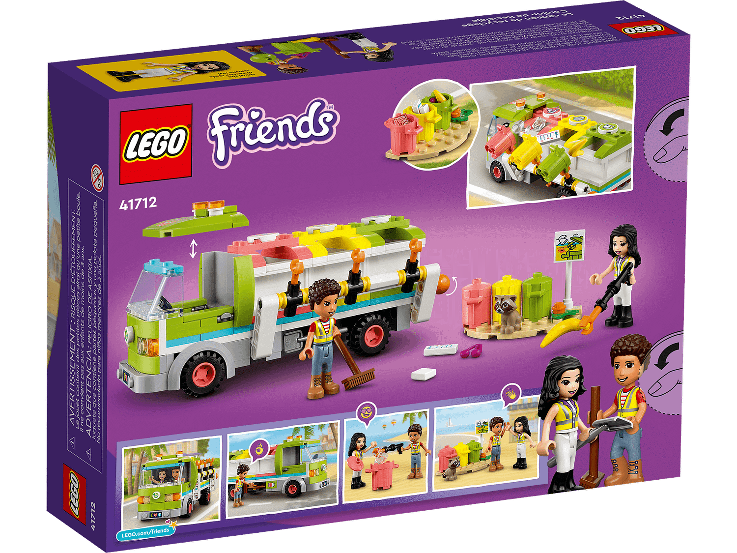 LEGO 41712 Recycling Truck - Friends - Image 2