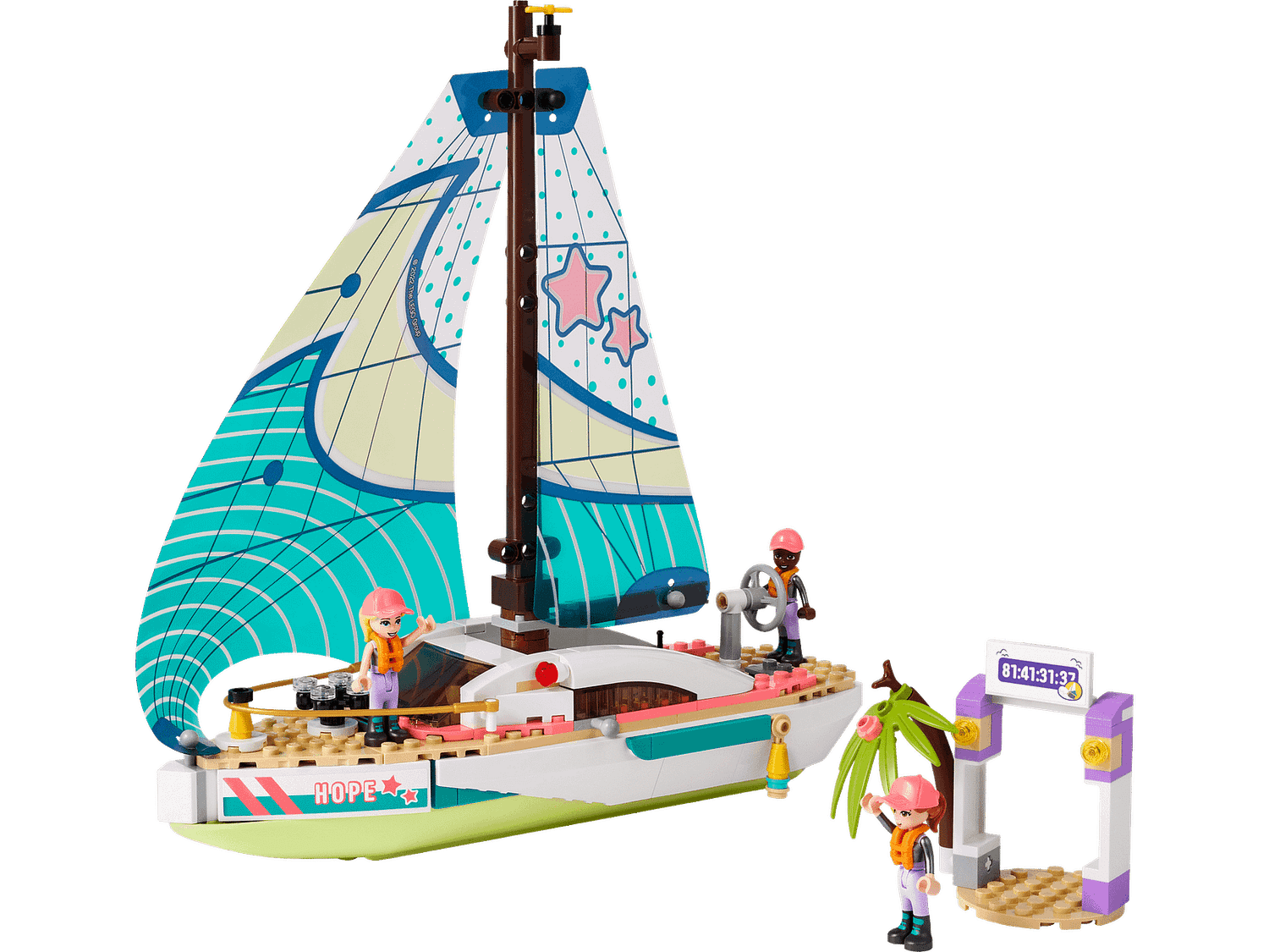 LEGO 41716 Stephanie's Sailing Adventure - Friends - Image 4