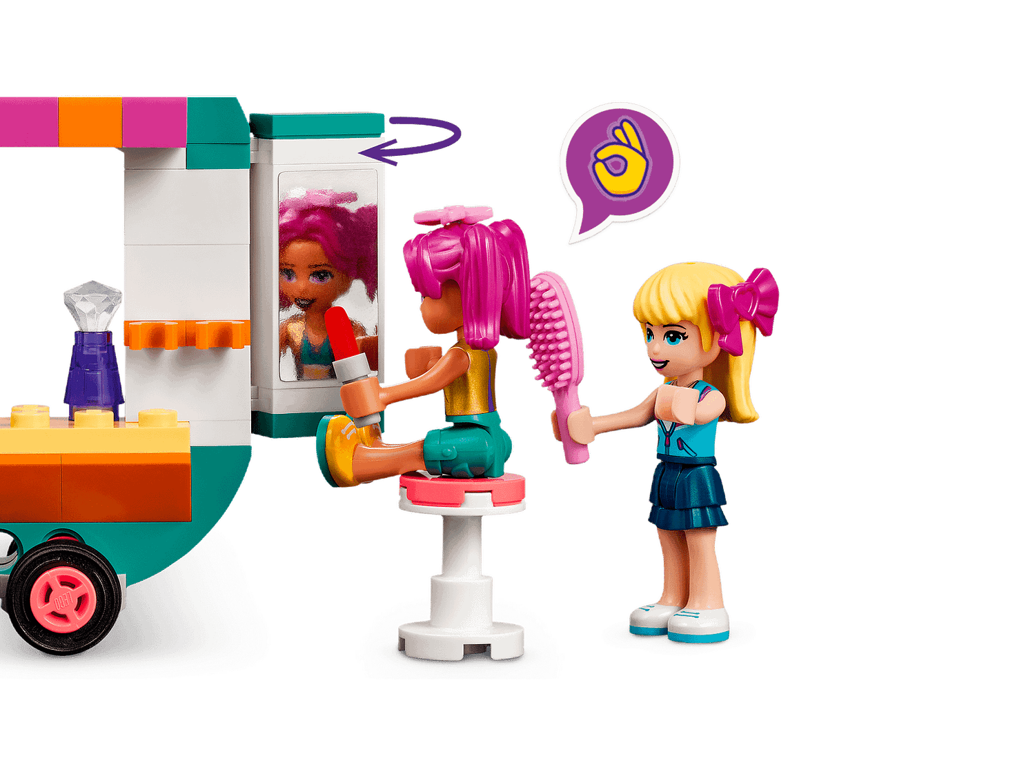 LEGO 41719 Mobile Fashion Boutique - Friends - Image 2