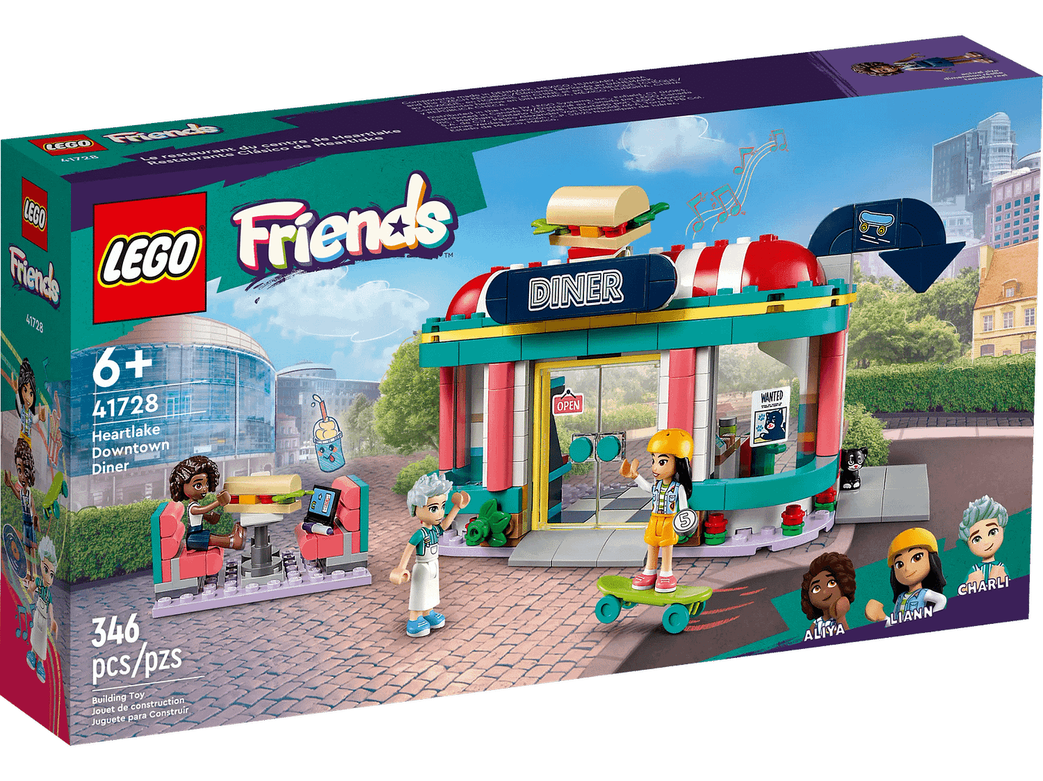 LEGO 41728 Heartlake Downtown Diner - Friends