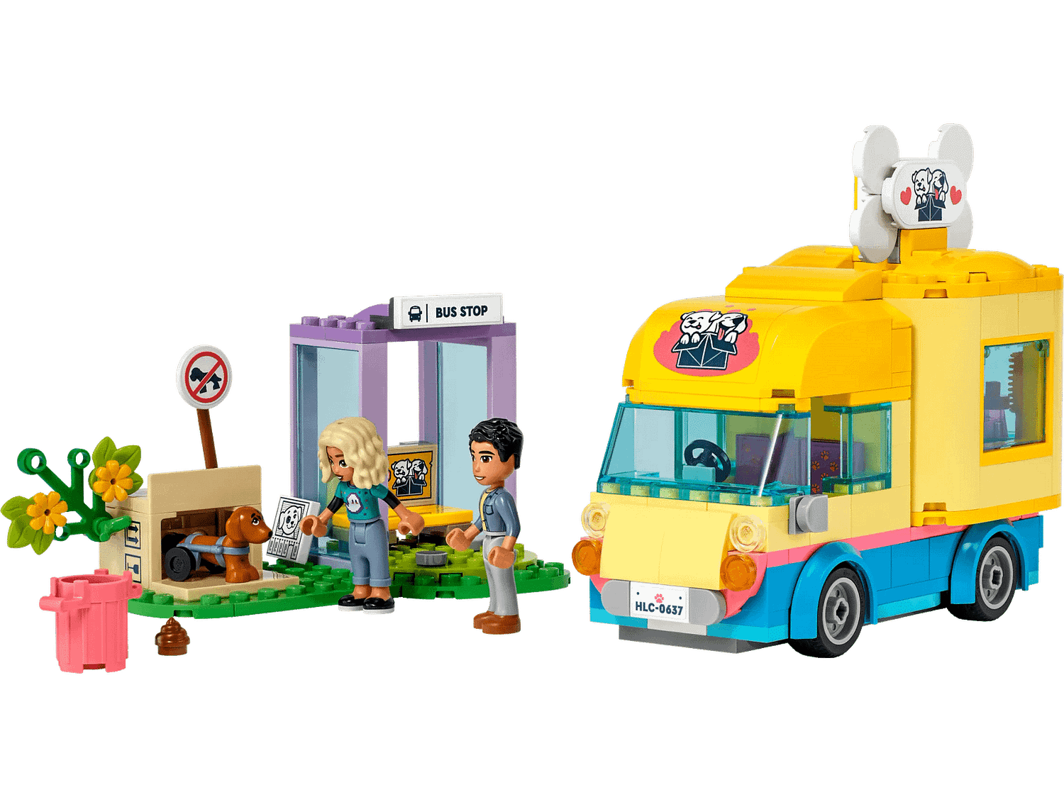 LEGO 41741 Dog Rescue Van - Friends - Image 2