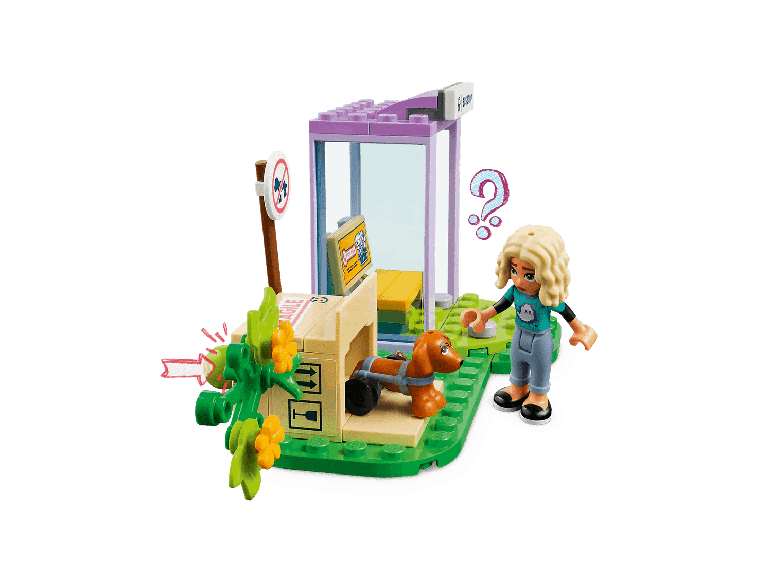 LEGO 41741 Dog Rescue Van - Friends - Image 4