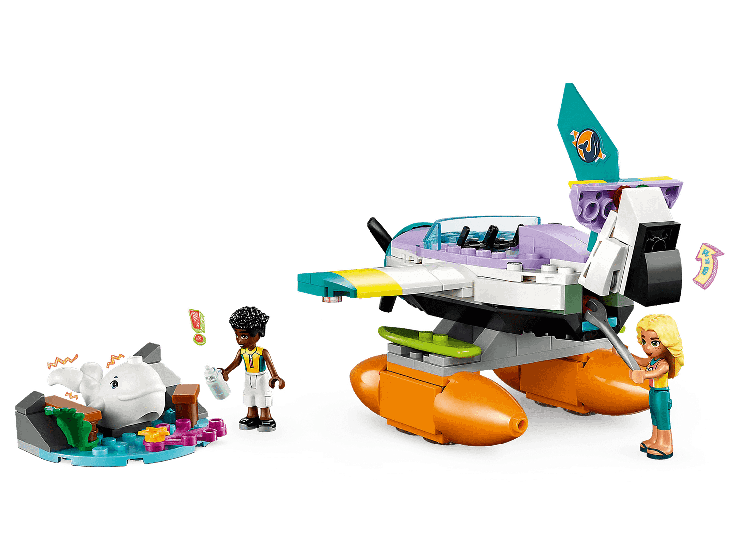 LEGO 41752 Sea Rescue Plane - Friends - Image 3