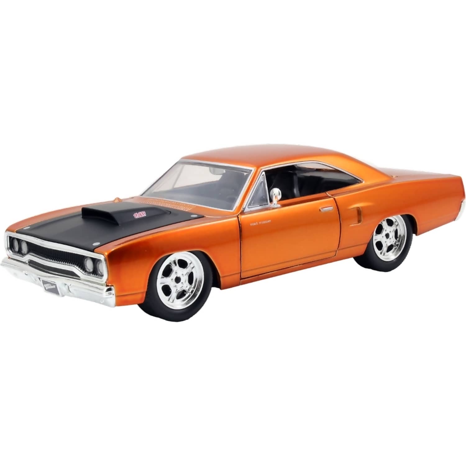 Jada Toys - Fast & Furious - 1970 Plymouth Road Runner BK 1:24 Scale Diecast Vehicle