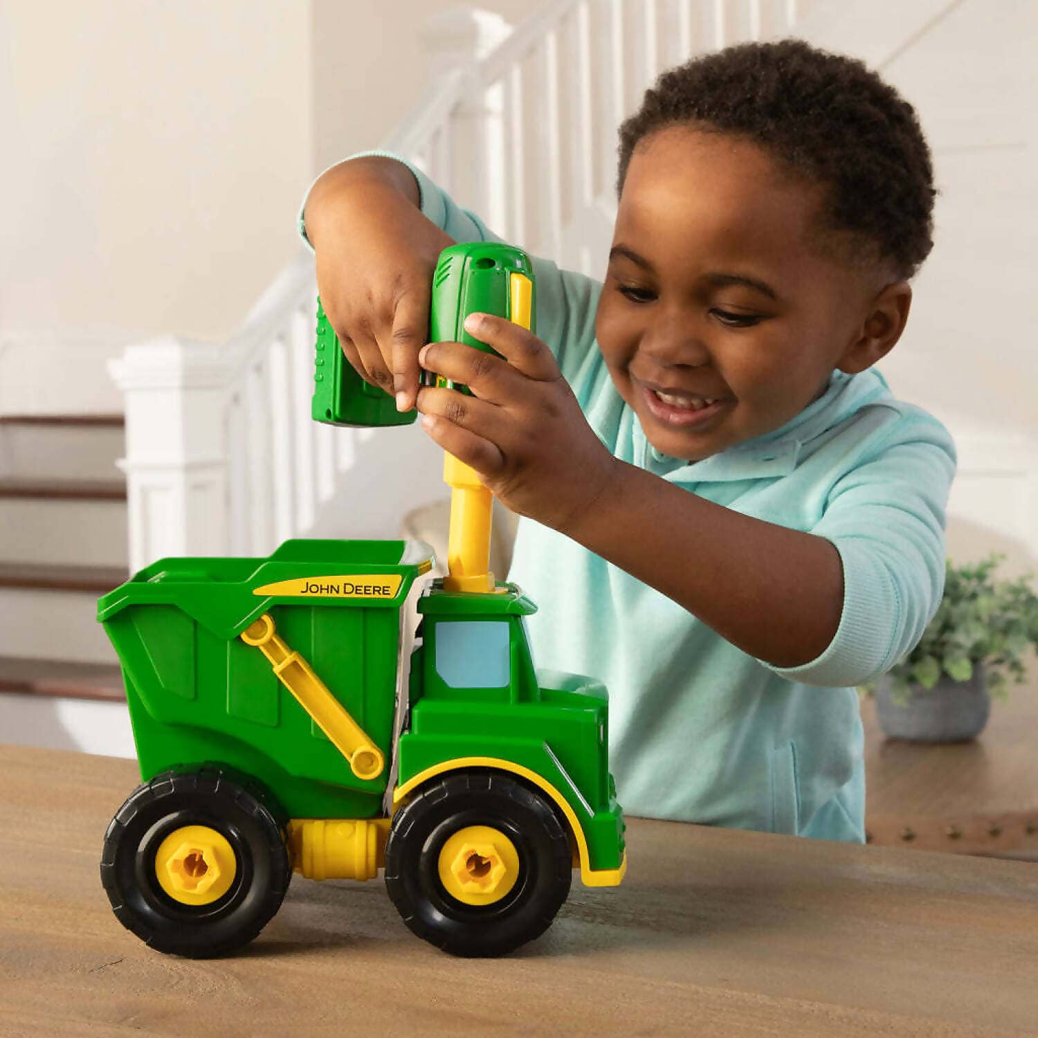 John Deere - Build-a-buddy Green Dump Truck - Image 6