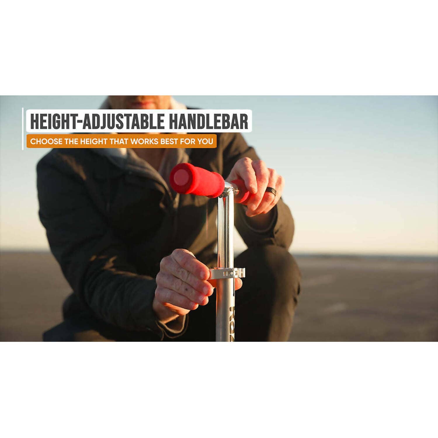 Razor - Rollie Dlx Scooter - Red - Image 8