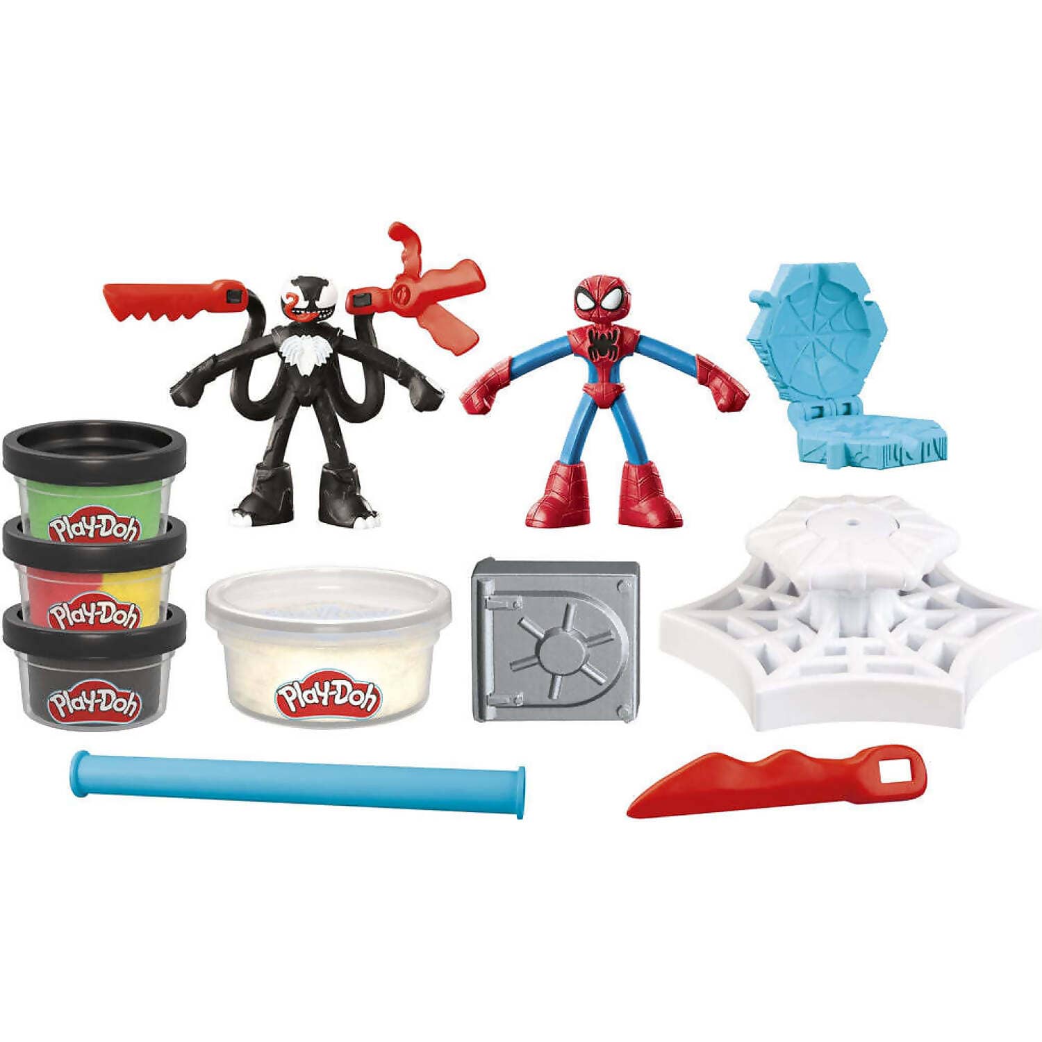 Play-doh - Marvel Spiderman Launch & Slice Battle Playset - Image 2