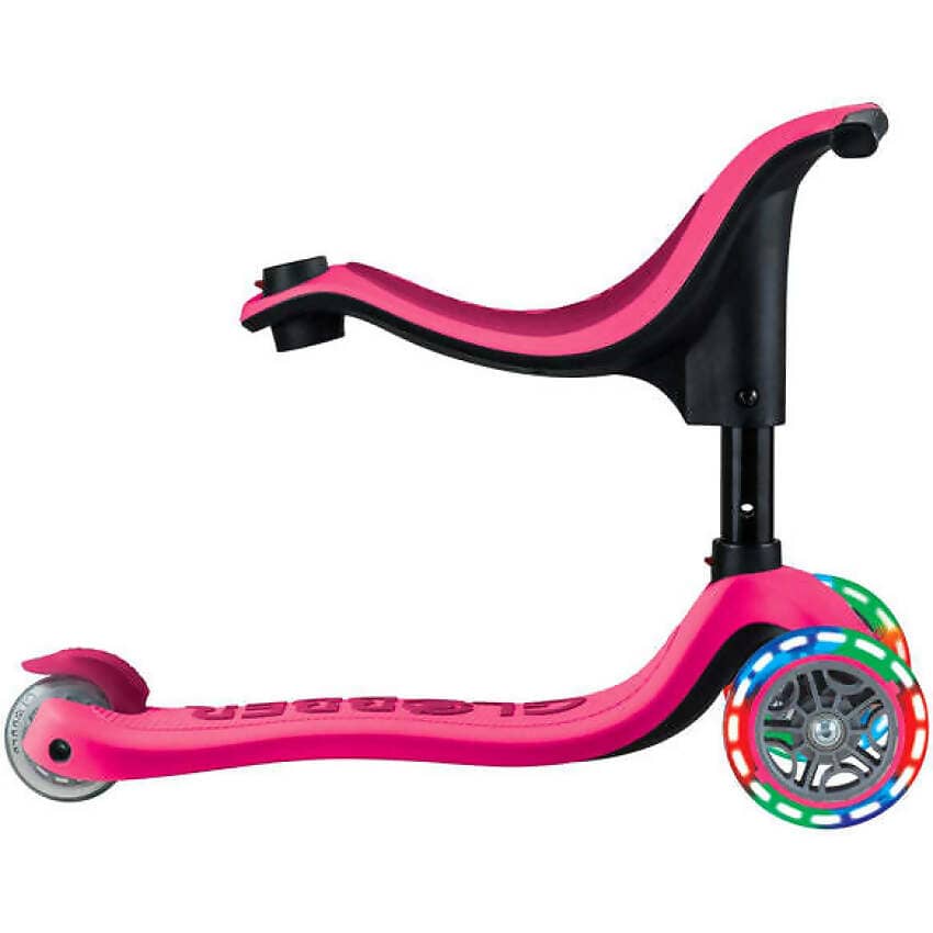Globber - Go Up Sporty Lights V2 - Fuchsia/dark Pink Scooter - Image 2