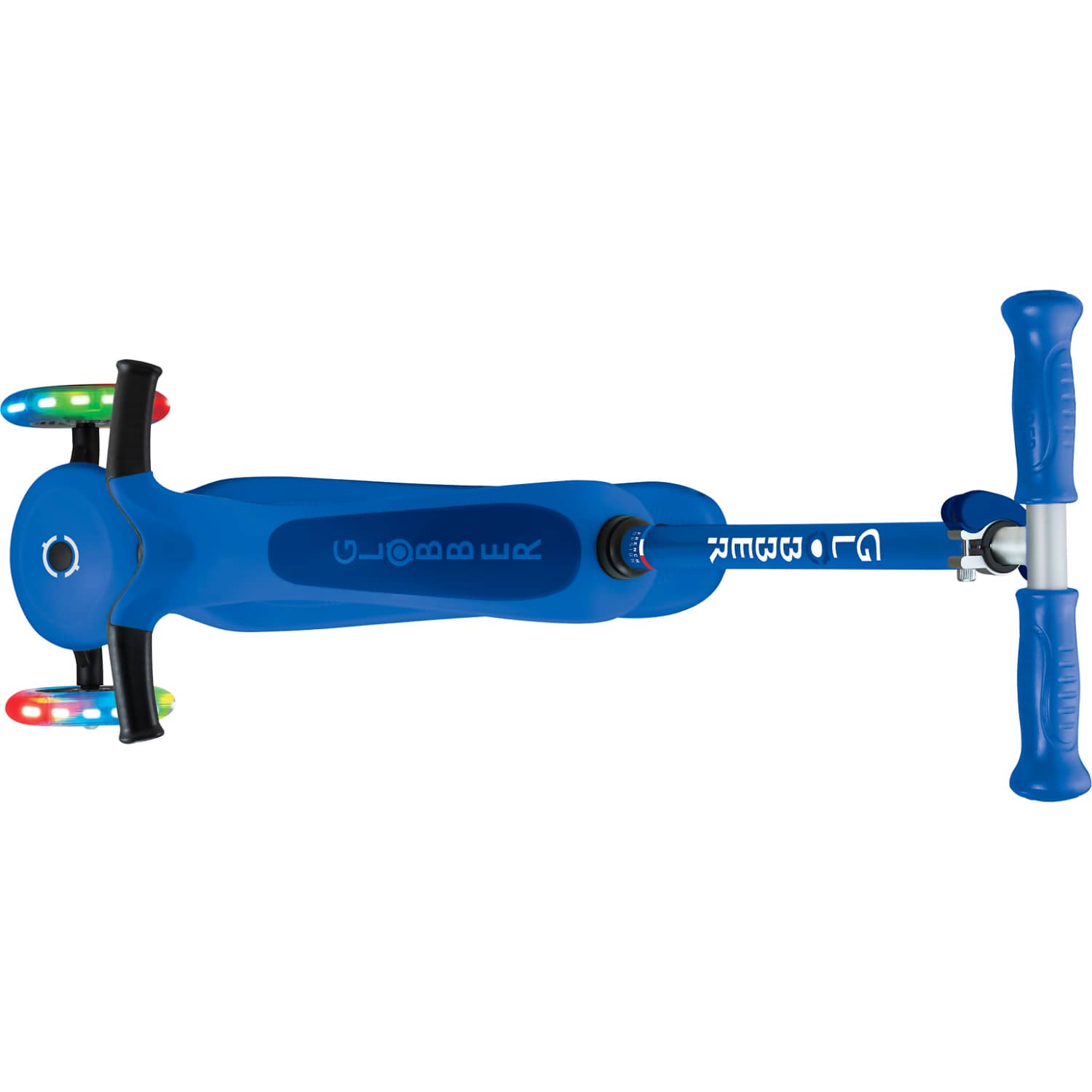 Globber - Go Up Sporty Lights With Stabilizer- Navy Blue/ Dark Navy Blue Scooter - Image 9