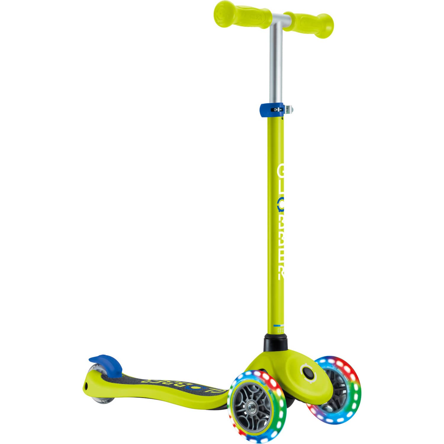 Globber - Primo Scooter Lights - Lime/blue