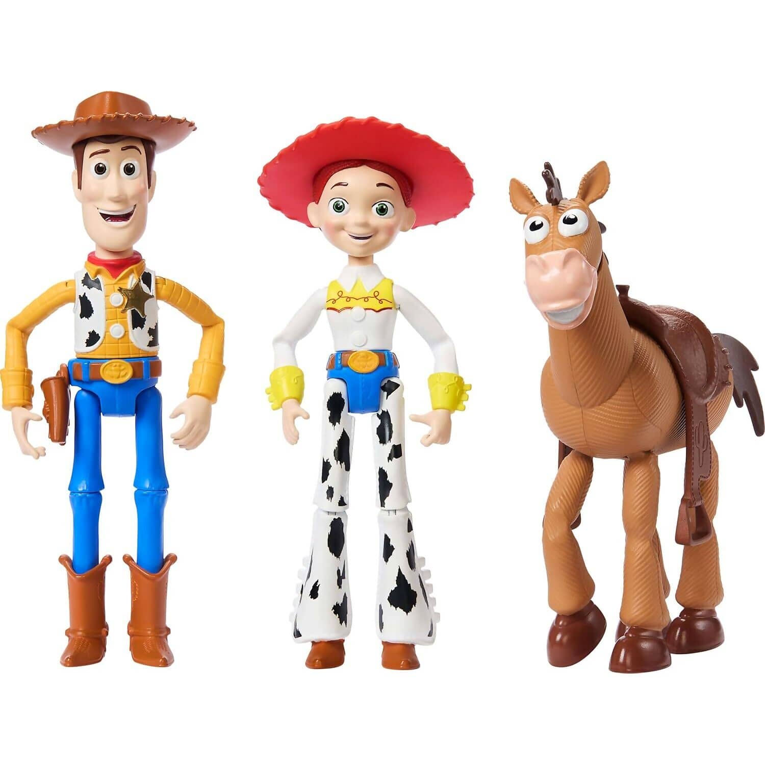 Disney Pixar - Storytellers Toy Story 3-pack Of Woody Jessie & Bullseye - Mattel