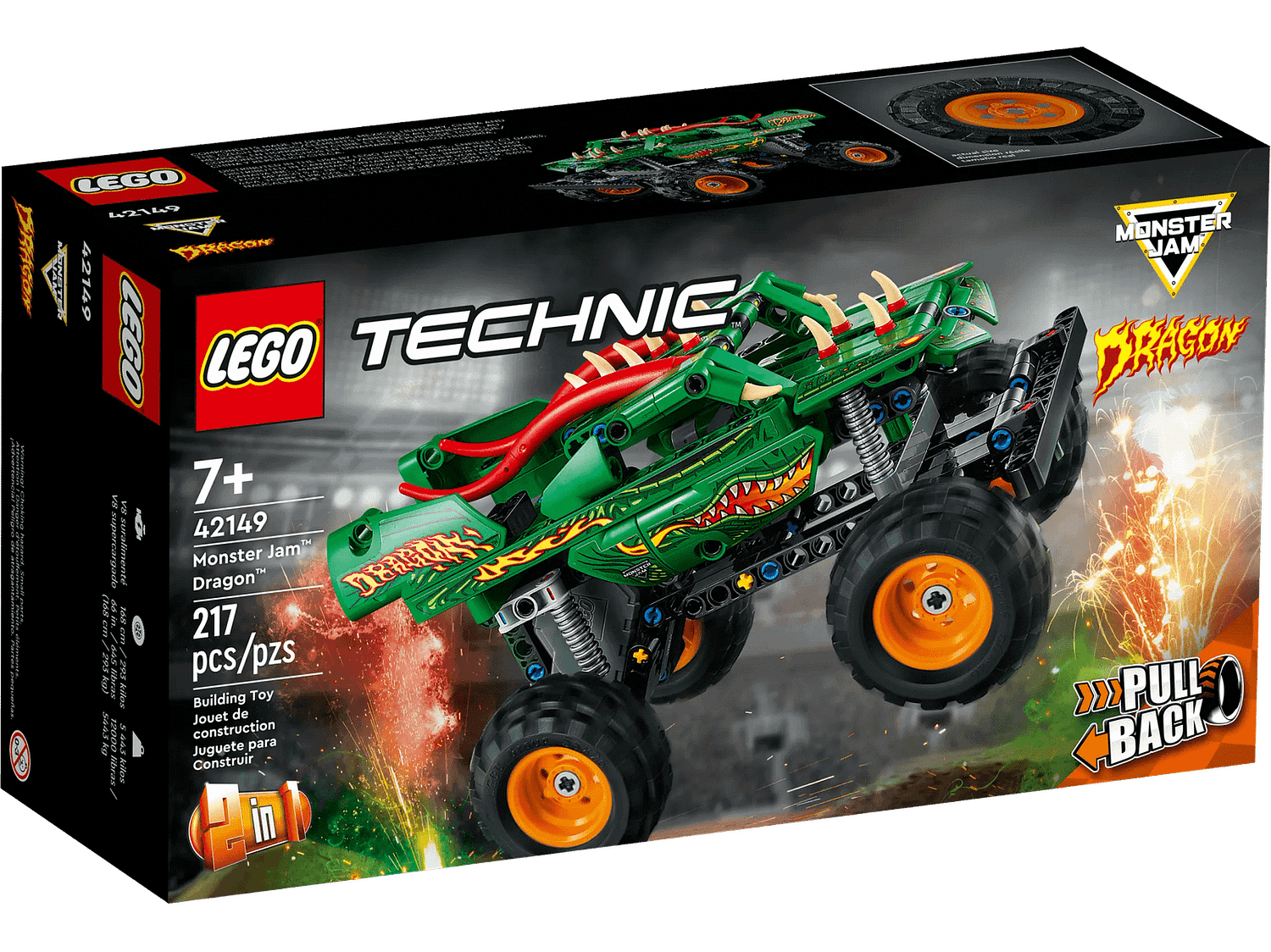 LEGO 42149 Monster Jam™ Dragon™ - Technic