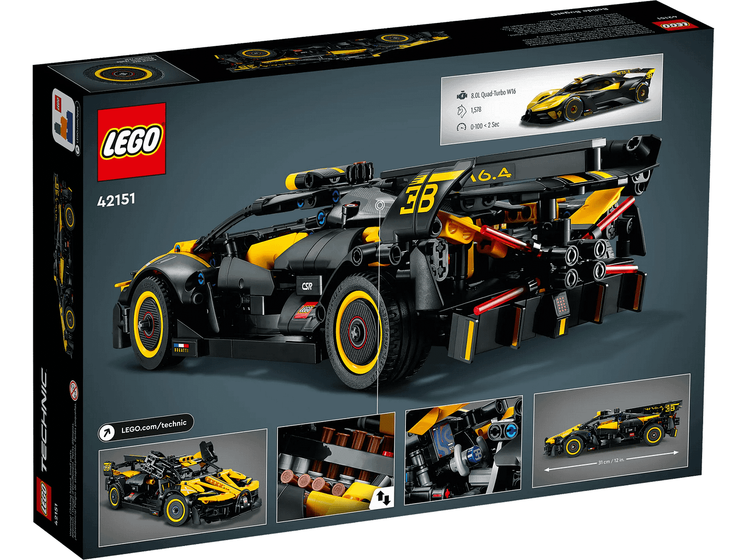 LEGO 42151 Bugatti Bolide - Technic - Image 7