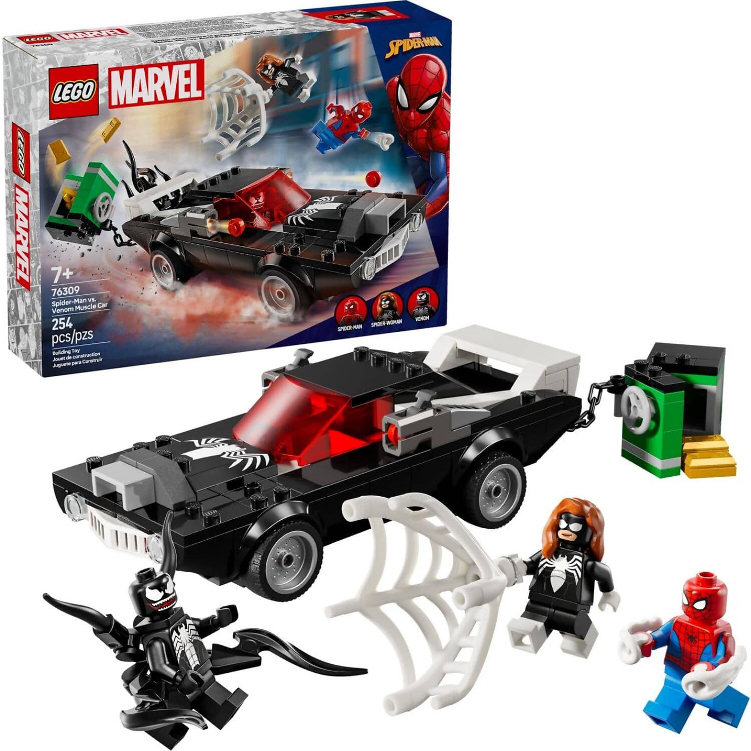 LEGO 76309 Spider-Man vs. Venom Muscle Car - Marvel Super Heroes