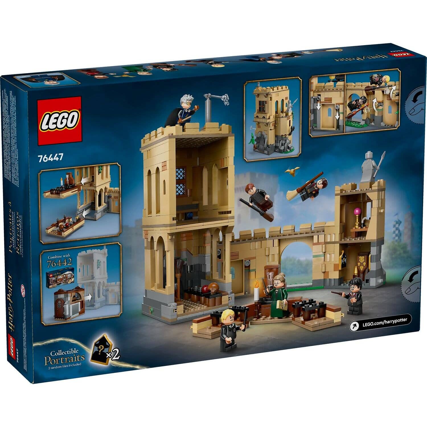 LEGO 76447Hogwarts™ Castle: Flying Lessons - Harry Potter - Image 8