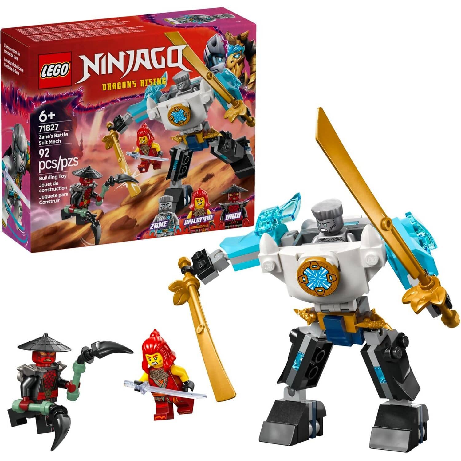 LEGO 71827 Zane's Battle Suit Mech - Ninjago