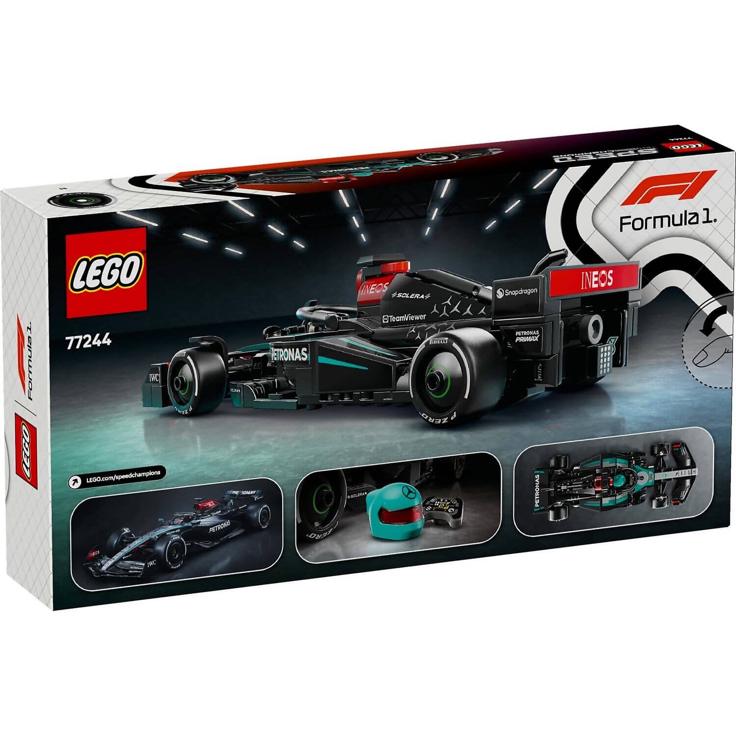 LEGO 77244 Mercedes-AMG F1® W15 Race Car - Speed Champions - Image 7