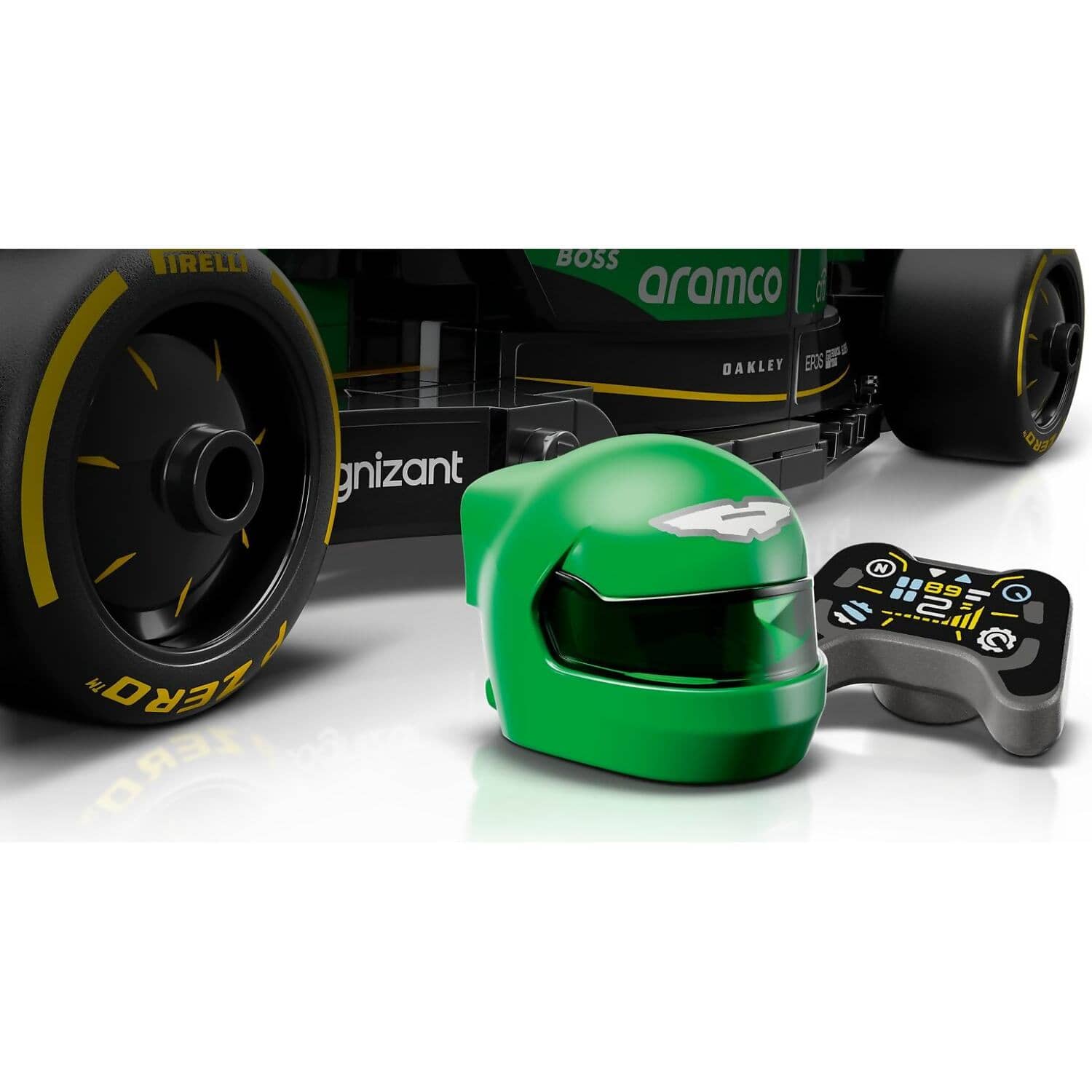 LEGO 77245 Aston Martin Aramco F1® AMR24 Race Car - Speed Champions - Image 5