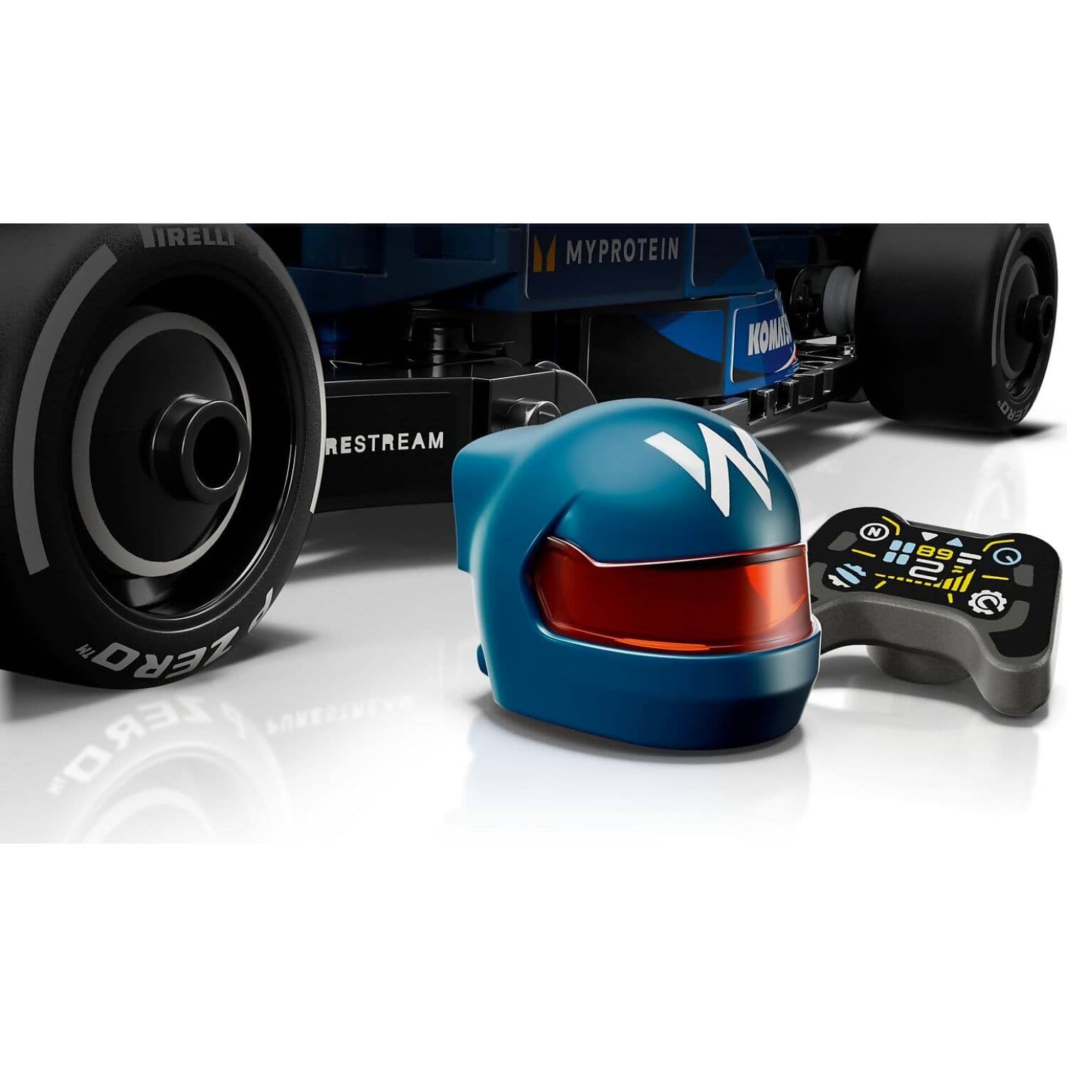 LEGO 77249 Williams Racing FW46 F1® Race Car - Speed Champions - Image 6