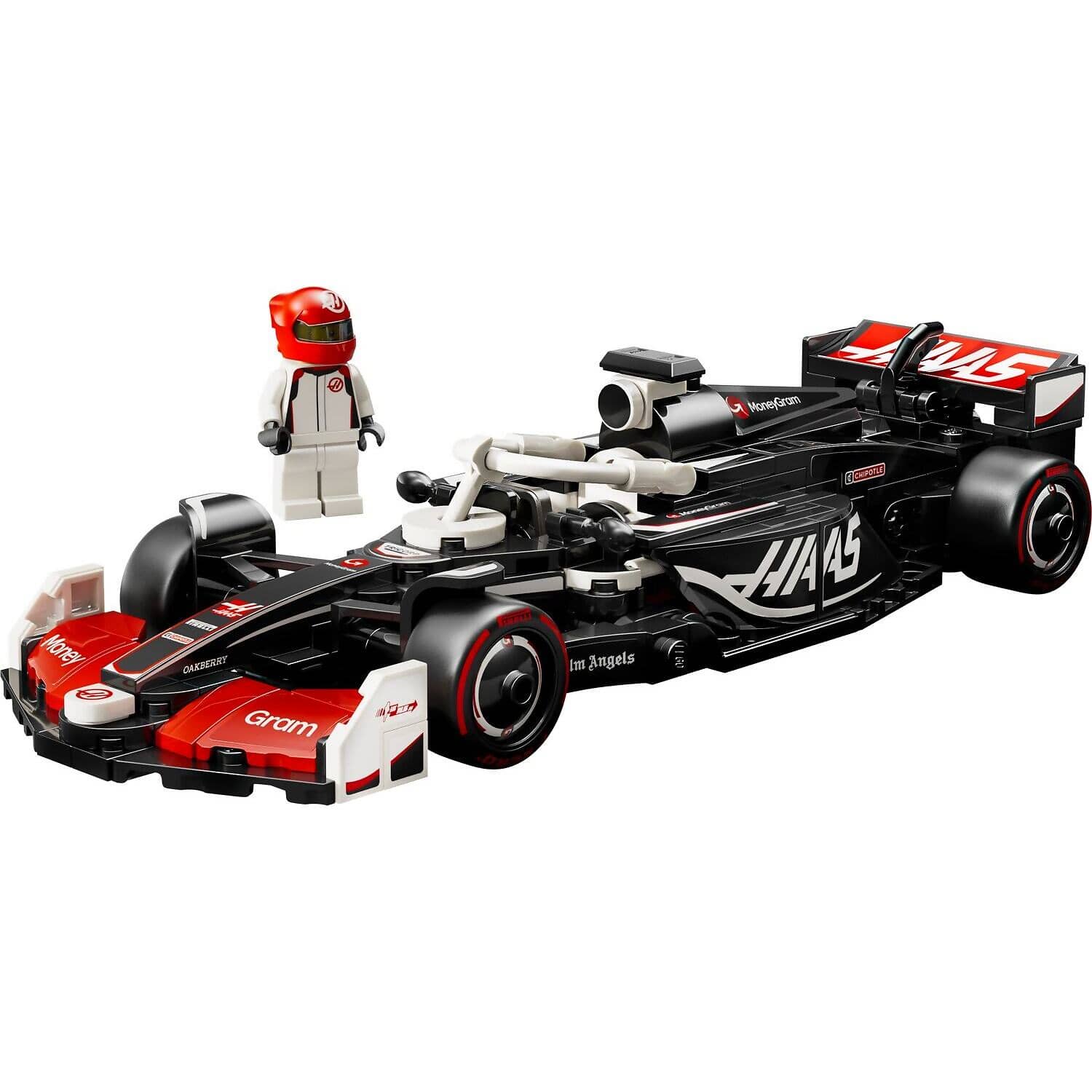 LEGO 77250 MoneyGram Haas F1® Team VF-24 Race Car - Speed Champions - Image 2
