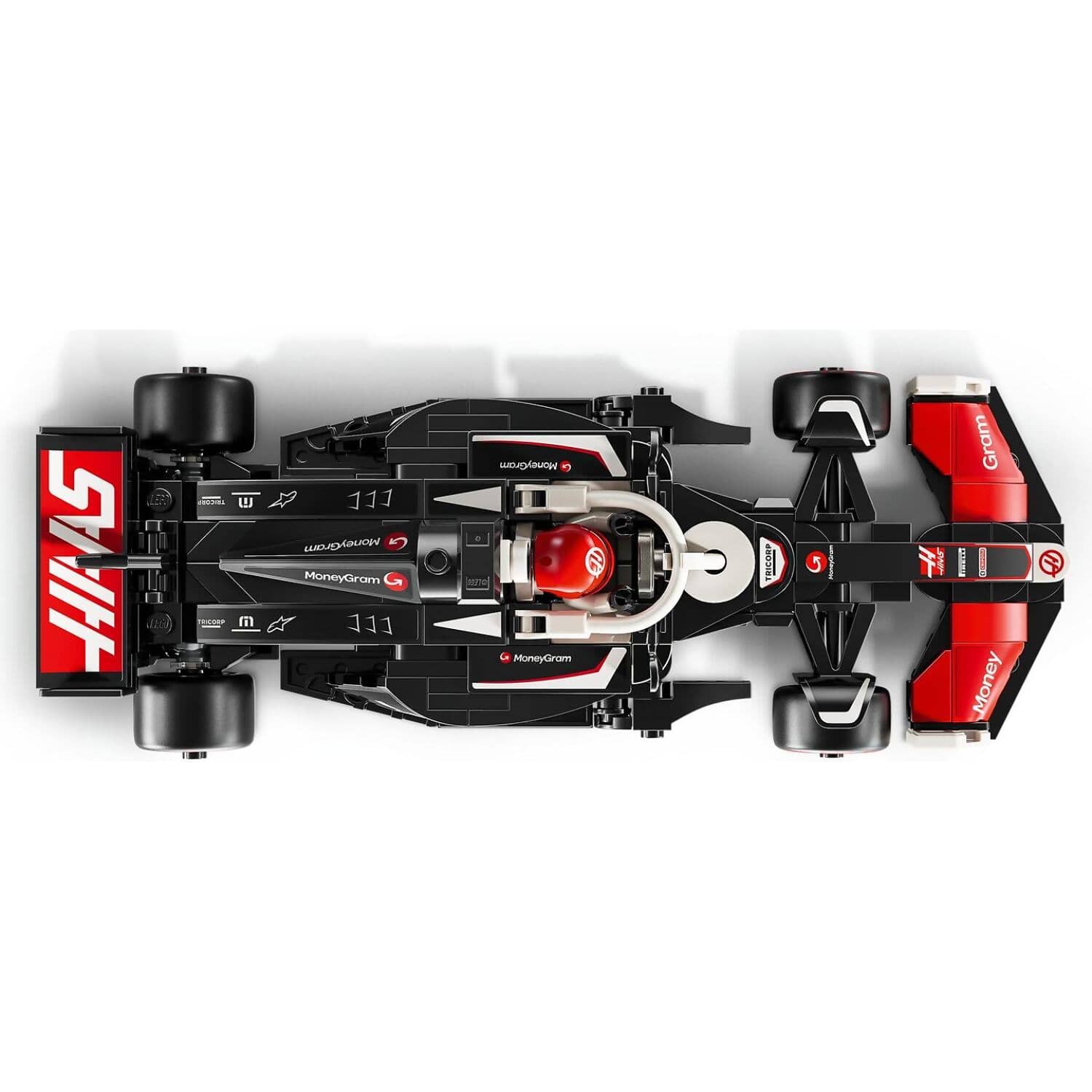LEGO 77250 MoneyGram Haas F1® Team VF-24 Race Car - Speed Champions - Image 4