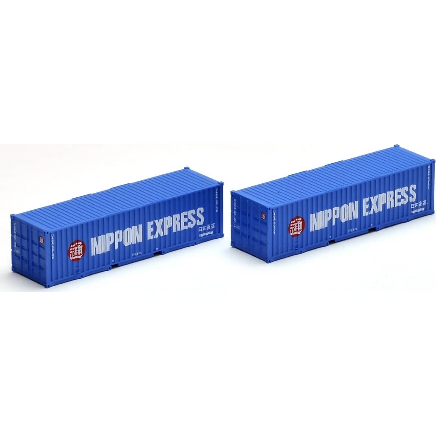 Tomix - U46A 30000 Type Container (Nippon Express) blue 2 pieces N Scale - Model Railway Accessory
