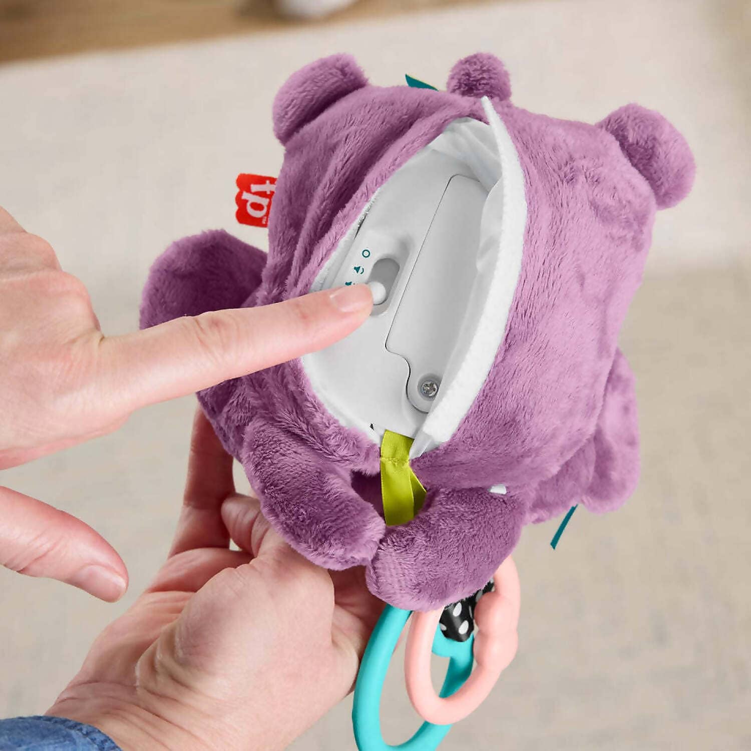 Fisher-price - Sing & Go Purple Monkey Stroller Toy - Mattel - Image 3