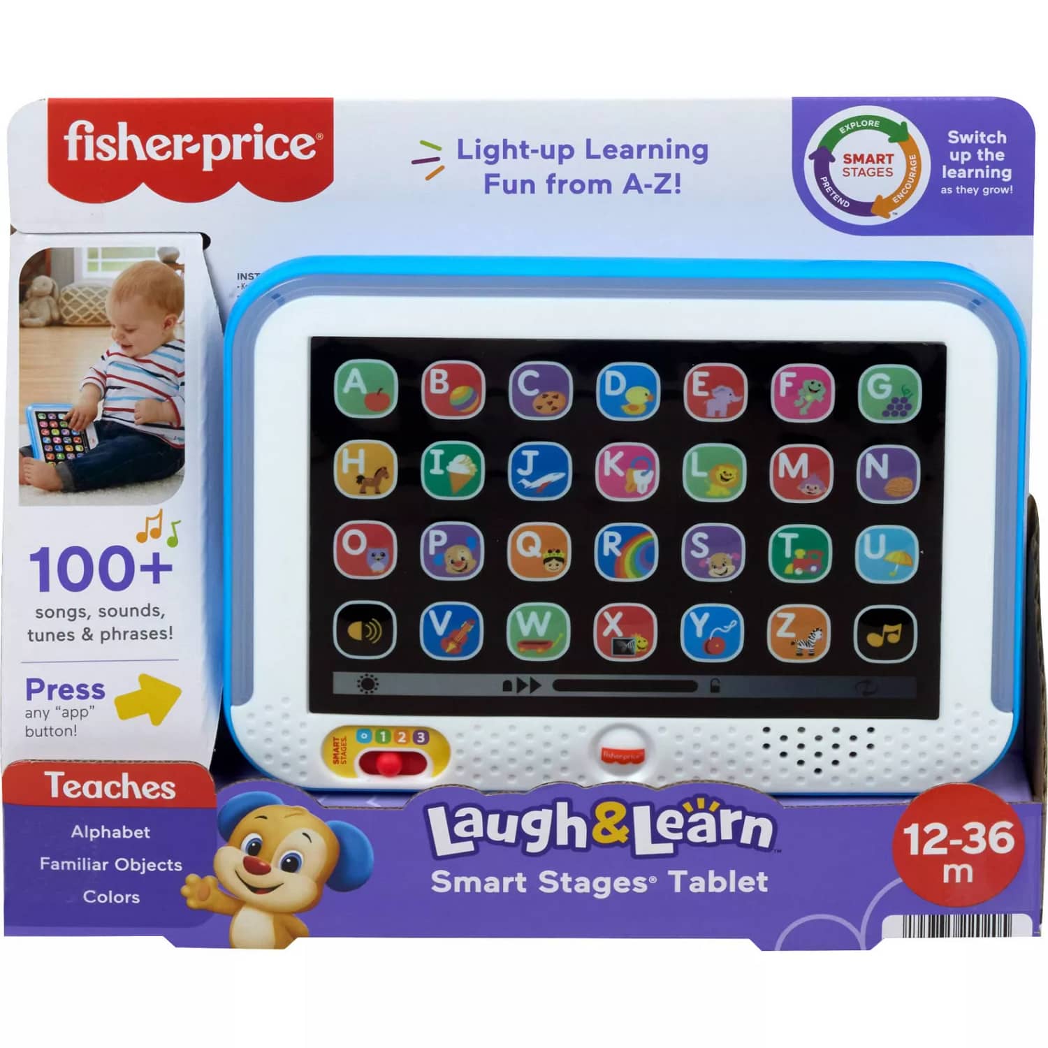 Fisher-Price - Laugh & Learn Smart Stage Tablet - Blue