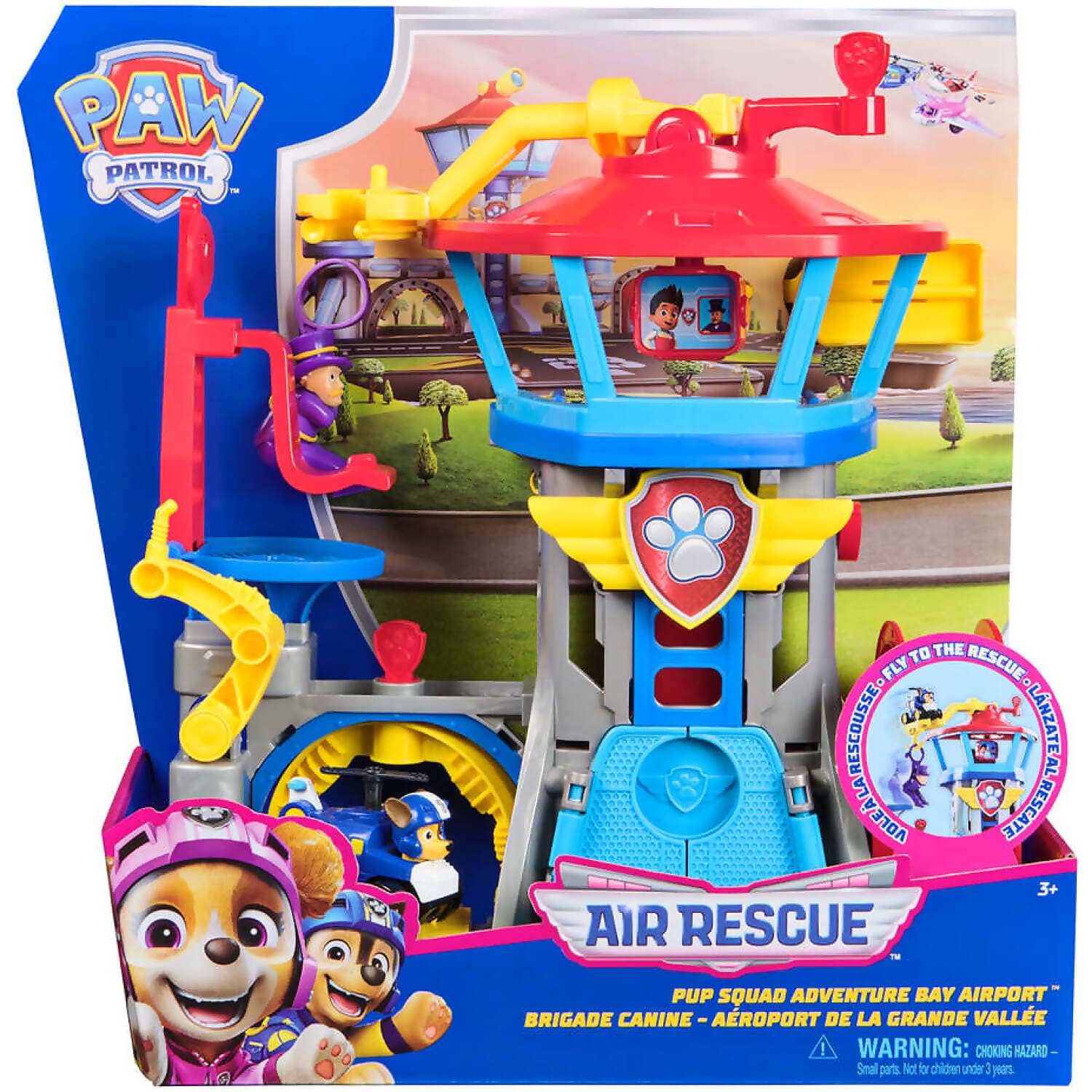 Paw Patrol - Air Rescue Adventure Bay Airport Playset