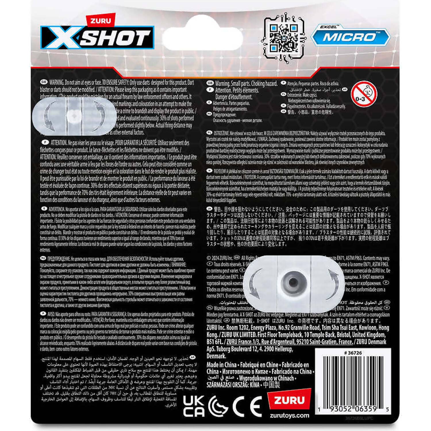 Zuru - X Shot Excel Micro 2.0 With 8 Darts - Image 6