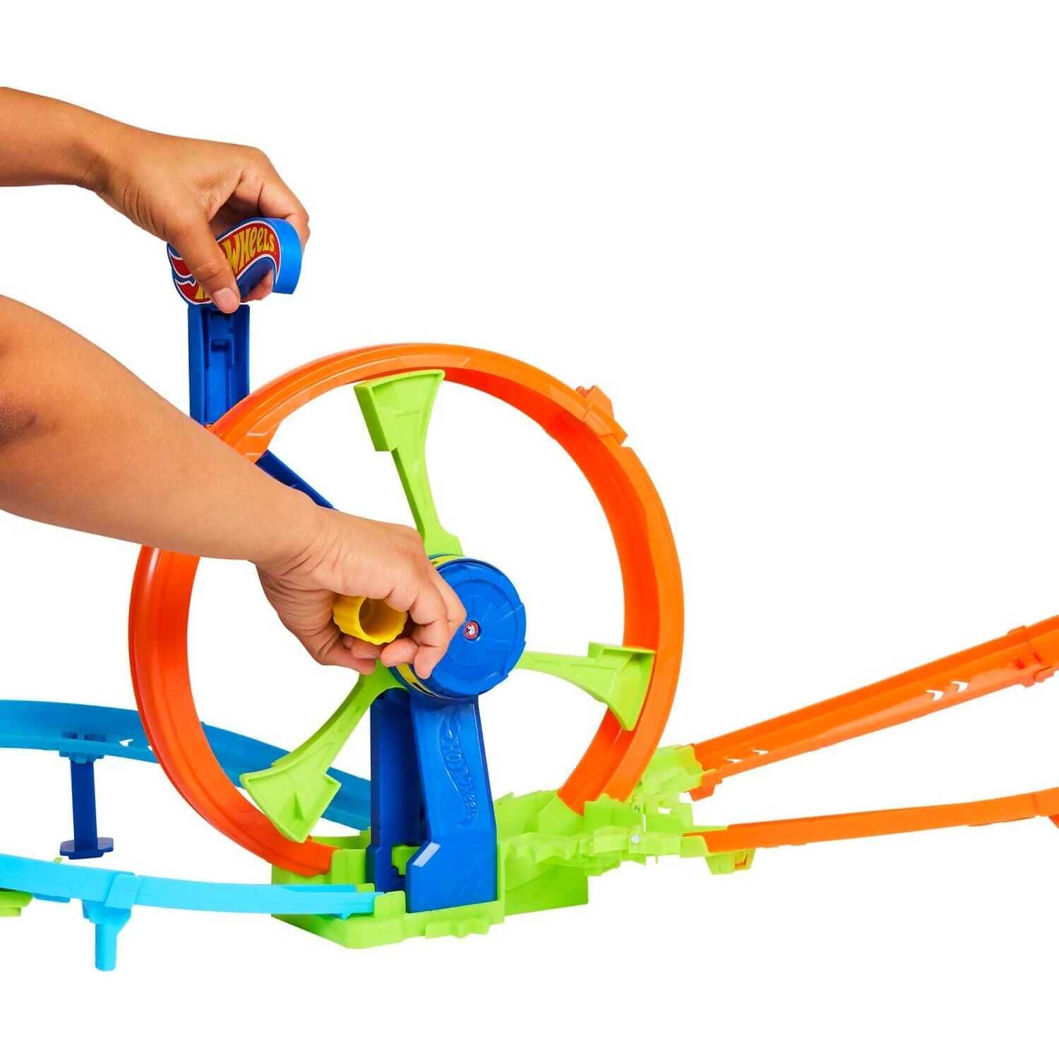 Hot Wheels - Rapid Launch & Loop Playset - Mattel - Image 2
