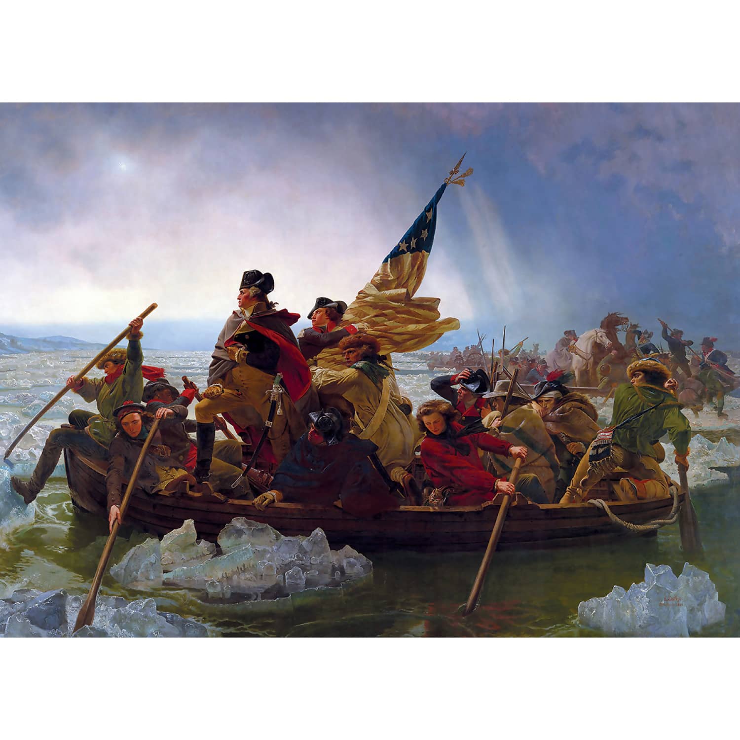 Eurographics - Washington Crossing The Delaware - Jigsaw Puzzle 1000pc - Image 3
