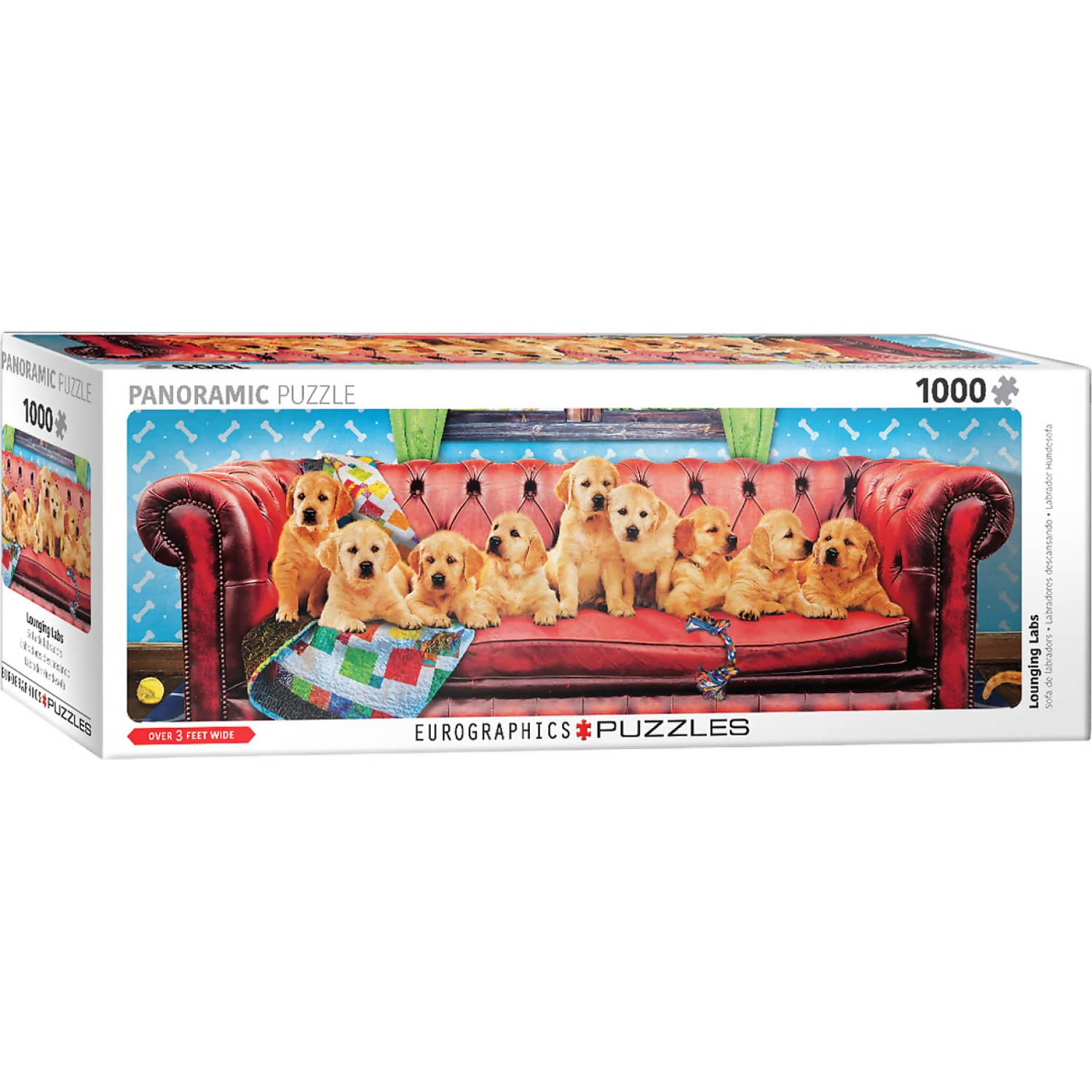 Eurographics - Lounging Labs Panoramic - Jigsaw Puzzle 1000pc