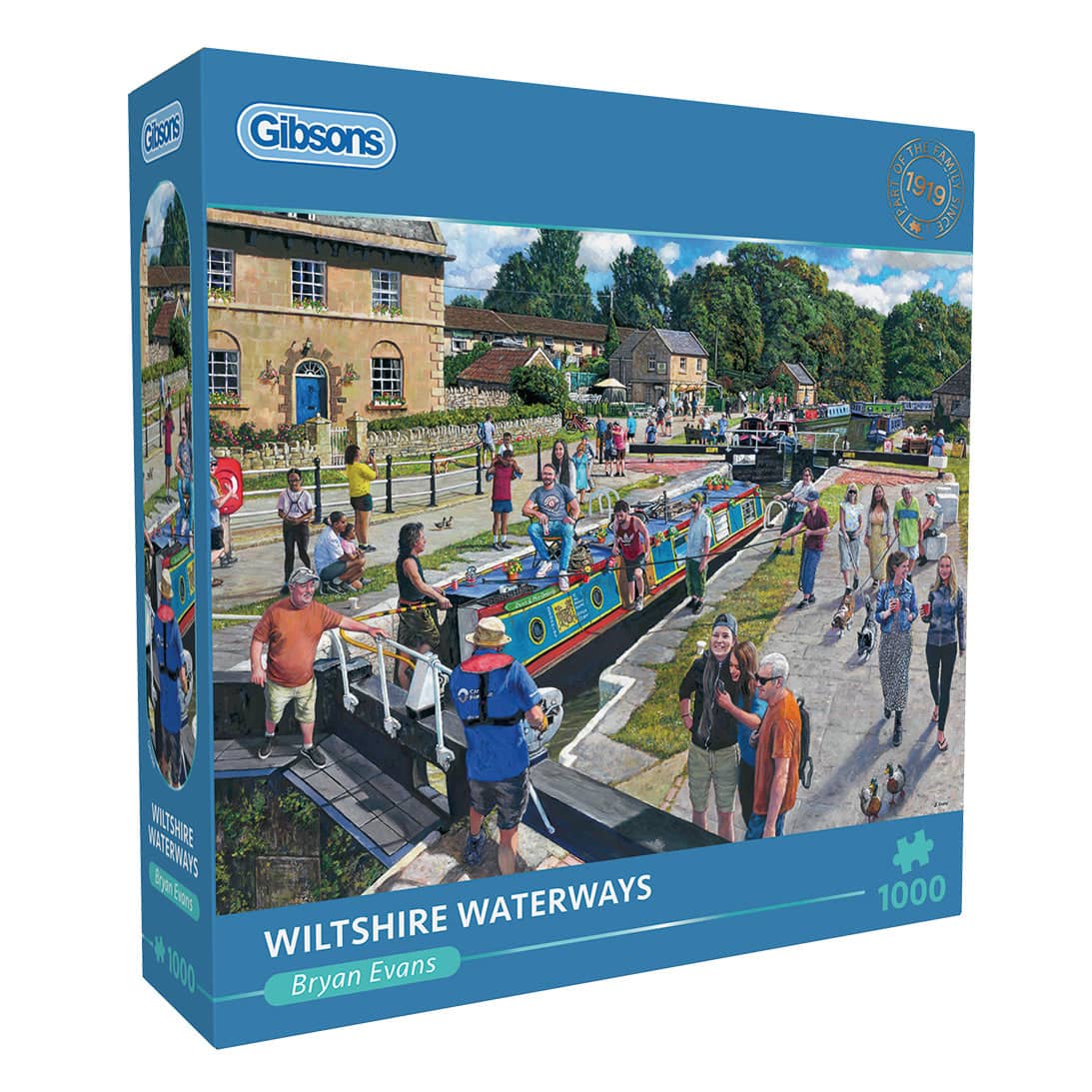 Gibsons - Wiltshire Waterways - Jigsaw Puzzle 1000pc