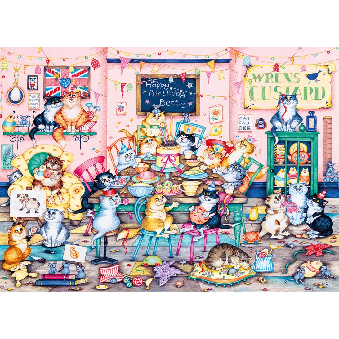 Gibsons - Betty's Birthday - Jigsaw Puzzle 1000pc - Image 2