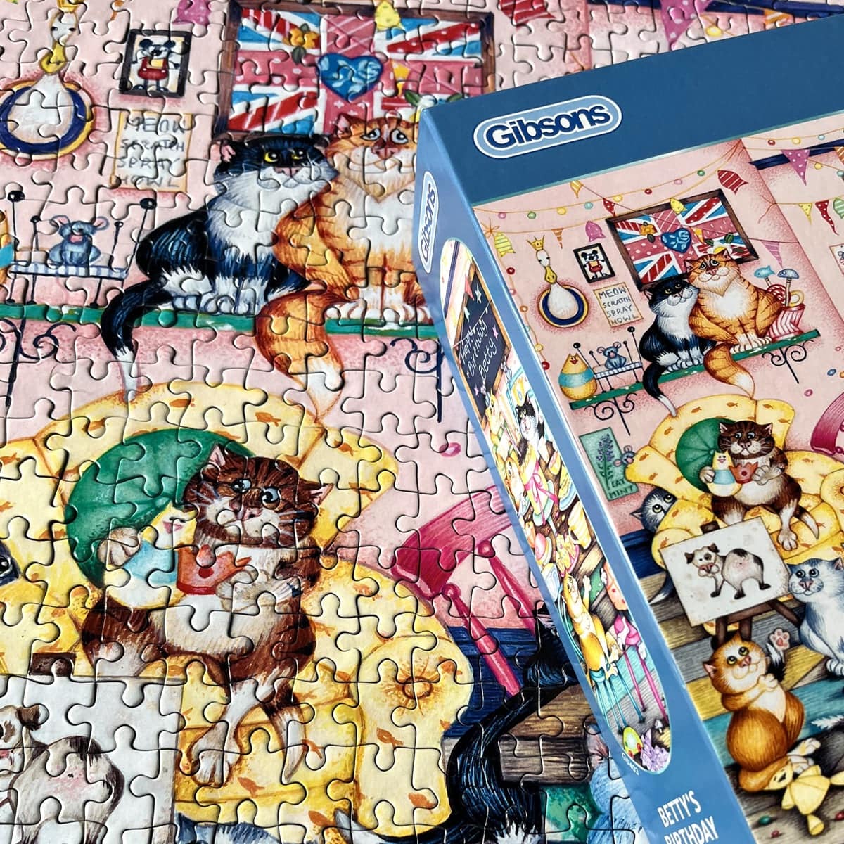 Gibsons - Betty's Birthday - Jigsaw Puzzle 1000pc - Image 4