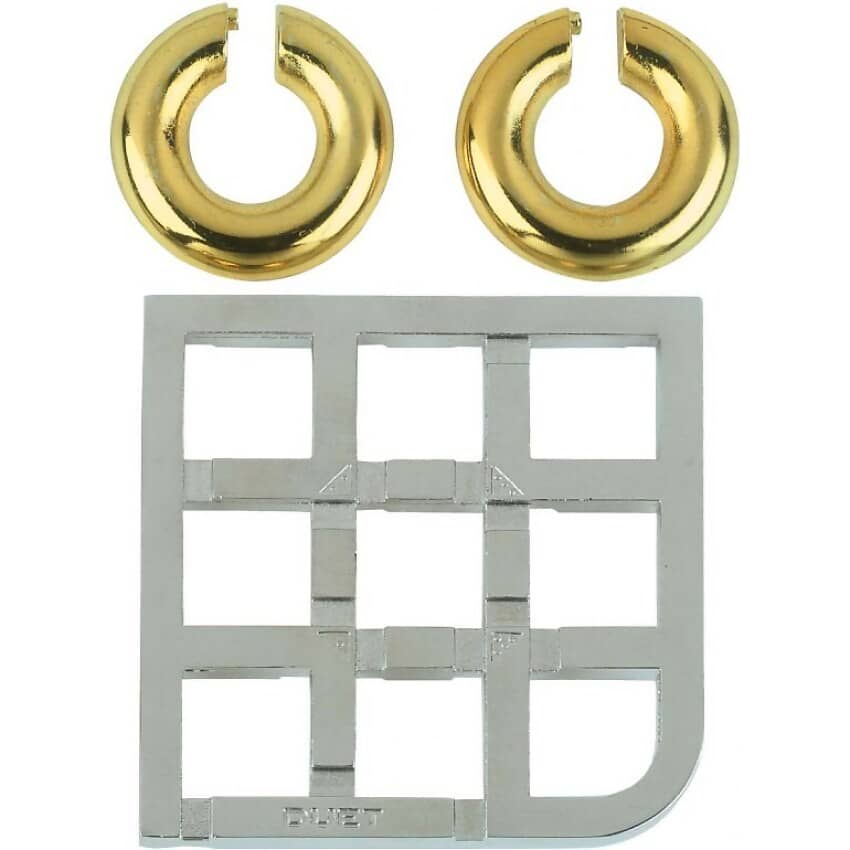 Hanayama - Huzzle Duet Level 5 - Cast Puzzle - Image 3