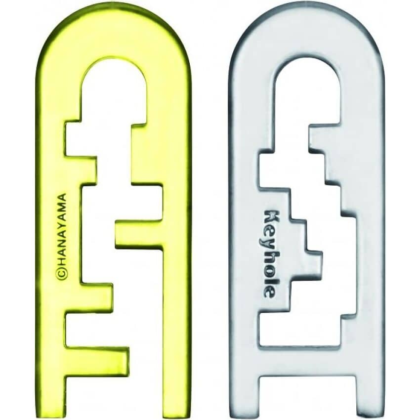 Hanayama - Huzzle Keyhole Level 4 - Cast Puzzle - Image 3